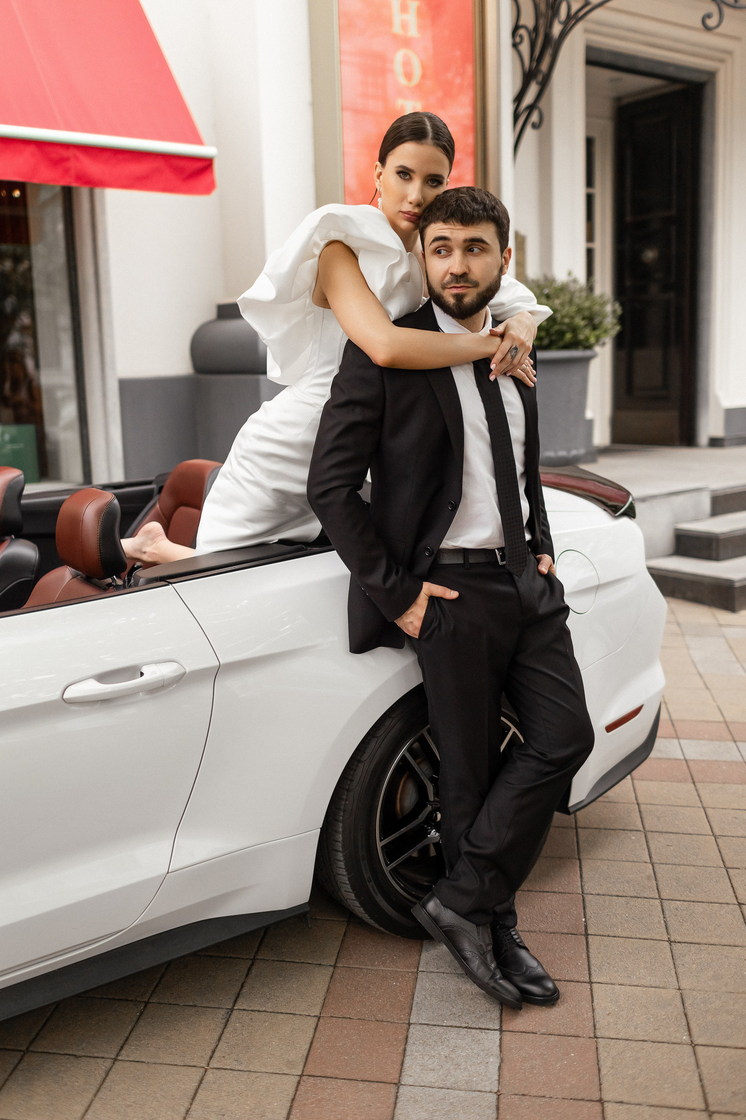 Съёмка с кабриолетом. Арина Тамочкина. Фотограф Краснодарю