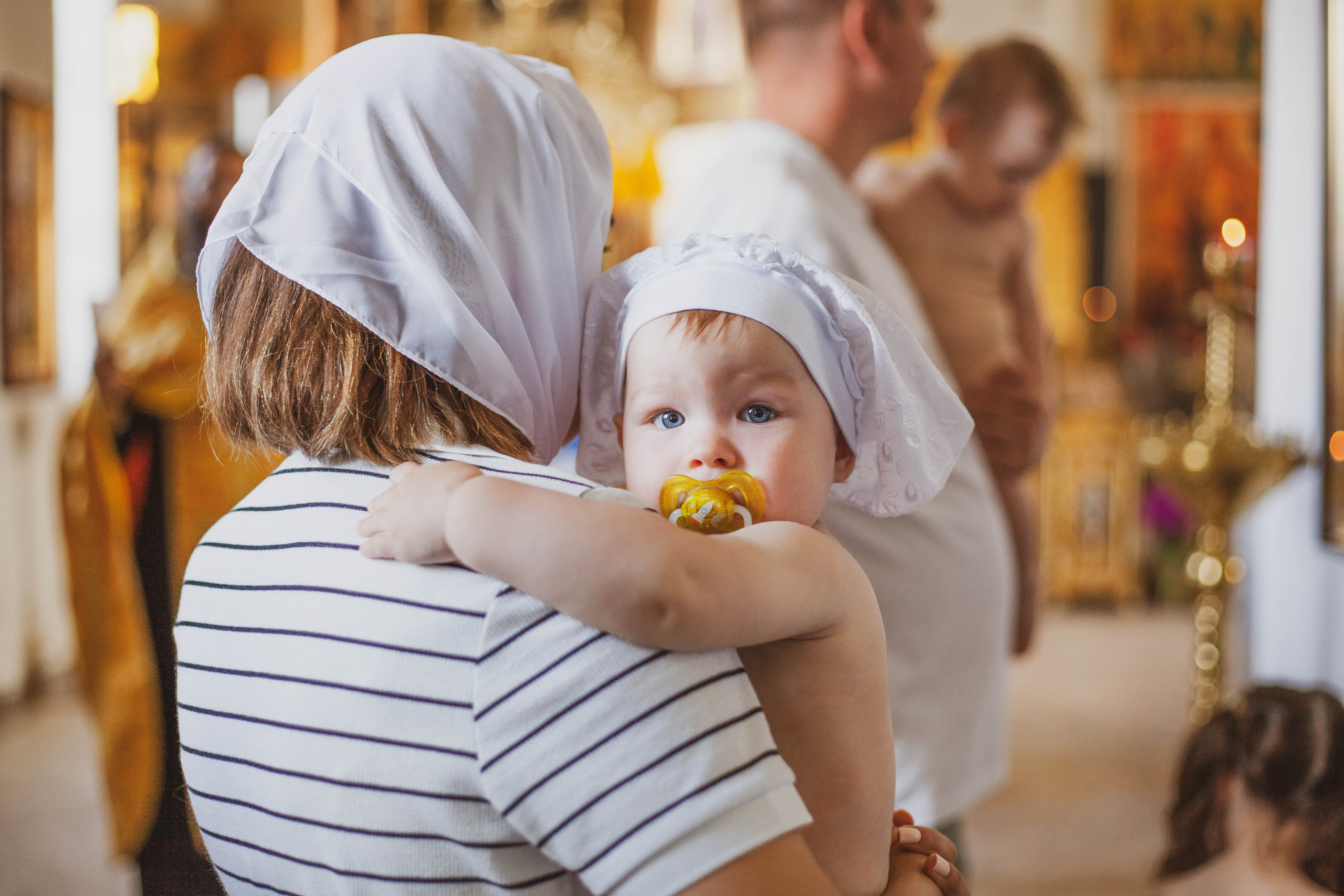 Таинство Крещения (репортажная съемка). Moscow_CPC