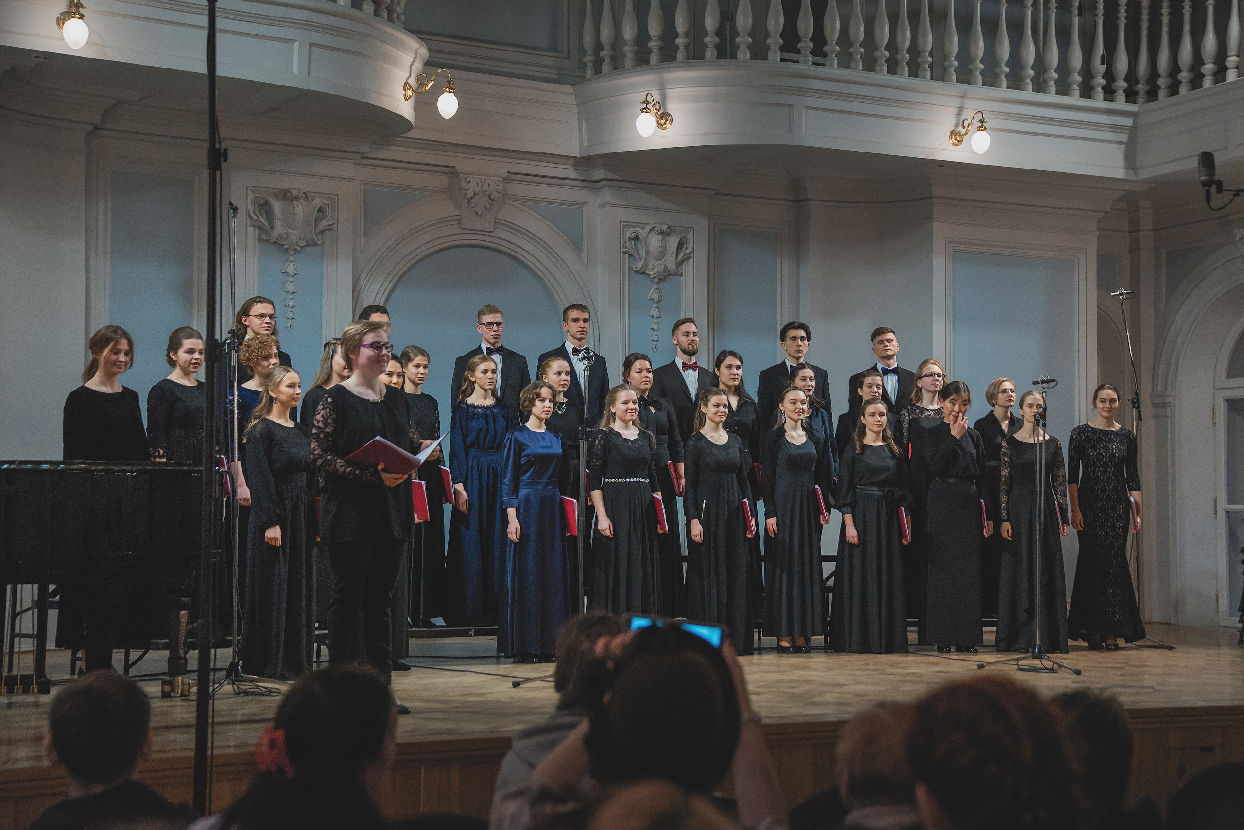 Концерт Курсового хора.  I курс. МГК им. П.И.Чайковского (2019). Петр Гуторов. Фотограф Москва