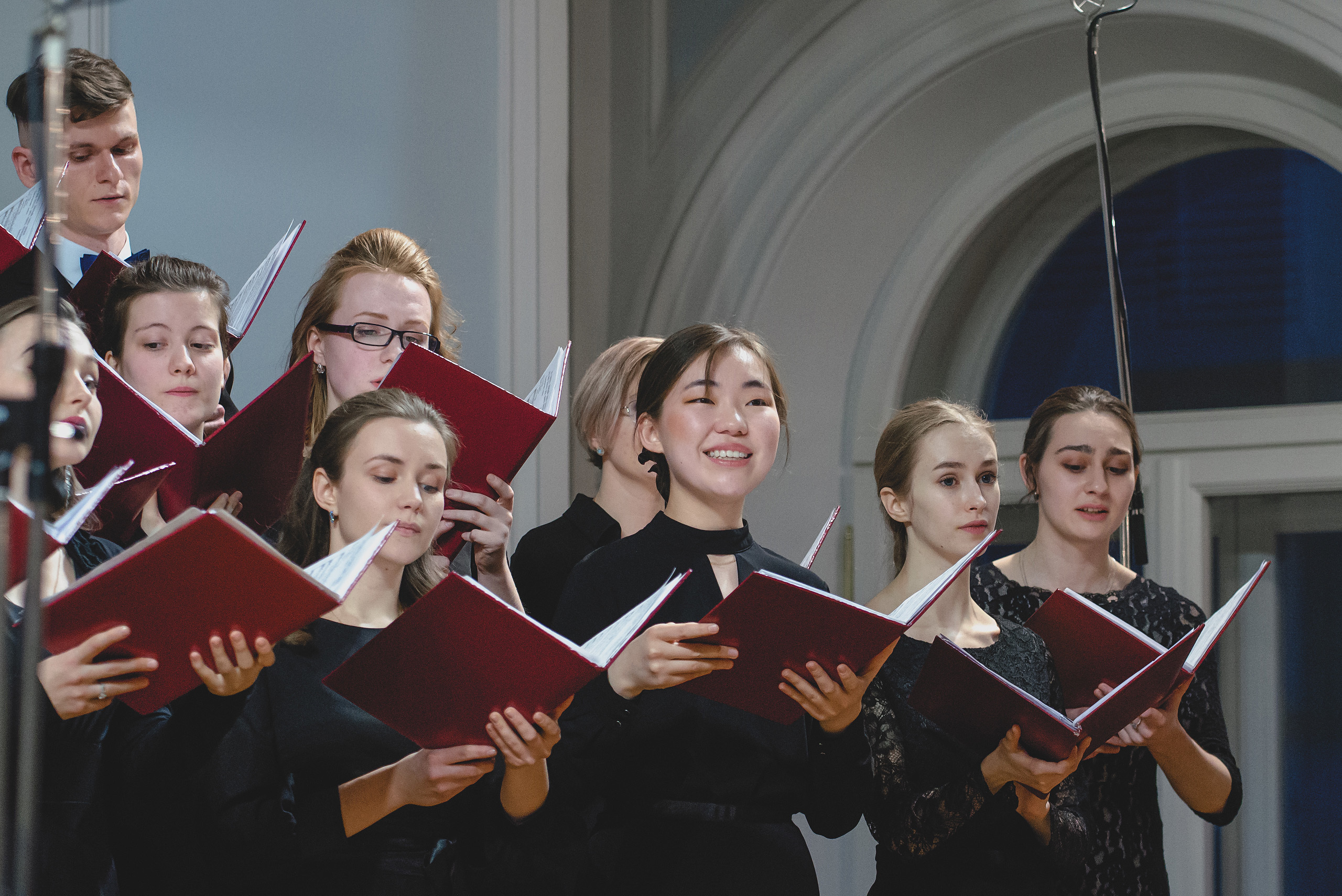 Концерт Курсового хора.  I курс. МГК им. П.И.Чайковского (2019). Петр Гуторов. Фотограф Москва