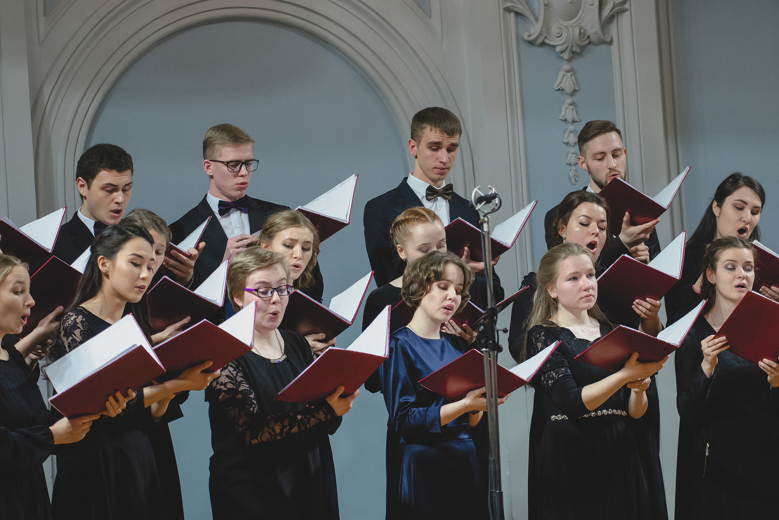 Концерт Курсового хора.  I курс. МГК им. П.И.Чайковского (2019). Петр Гуторов. Фотограф Москва