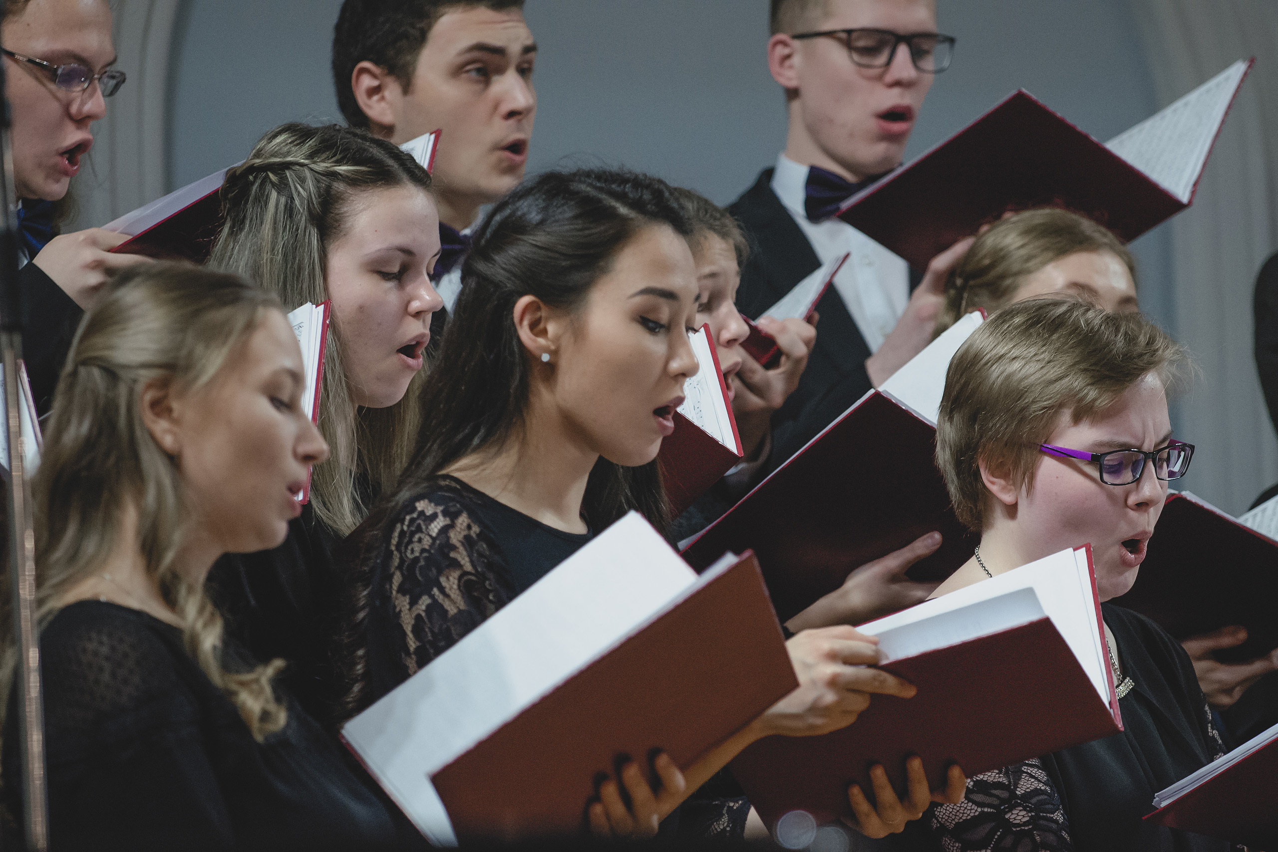 Концерт Курсового хора.  I курс. МГК им. П.И.Чайковского (2019). Петр Гуторов. Фотограф Москва