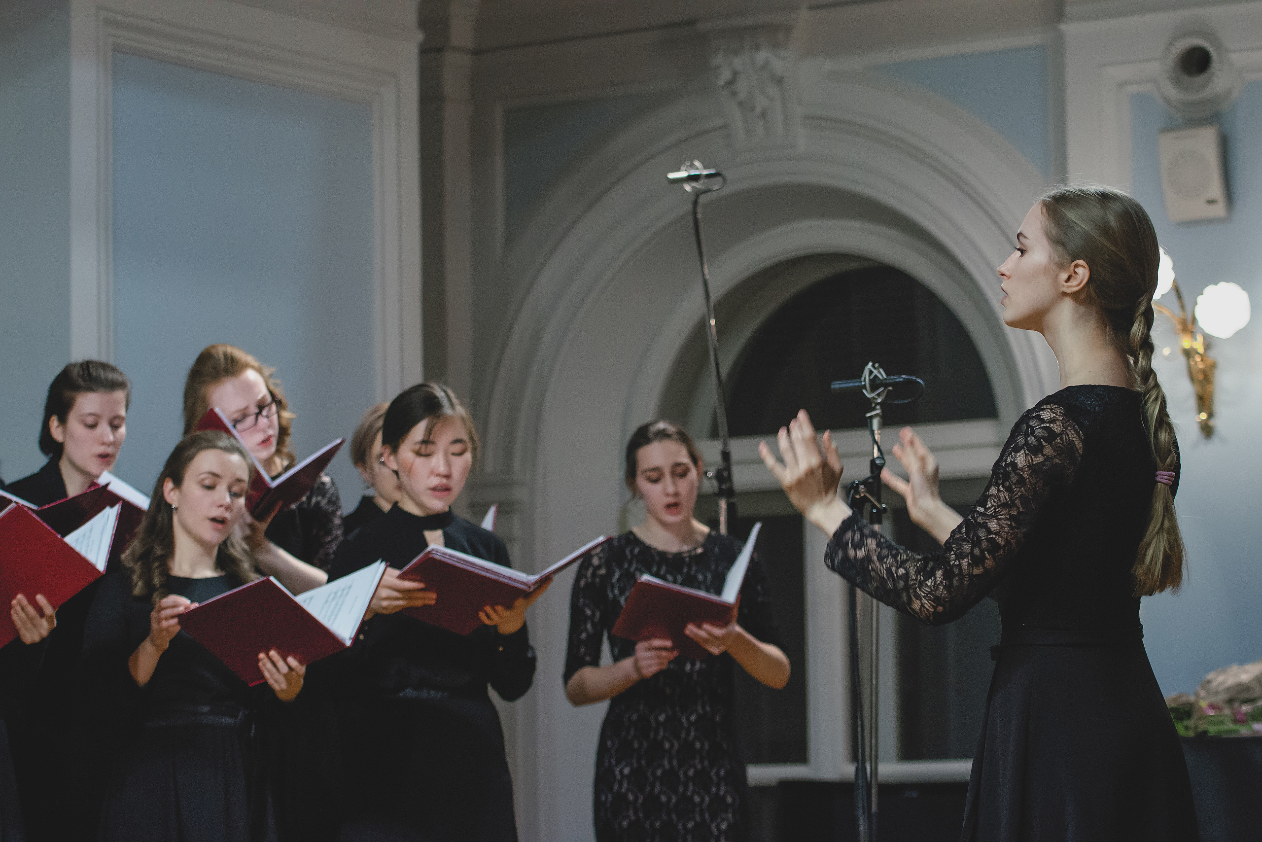 Концерт Курсового хора.  I курс. МГК им. П.И.Чайковского (2019). Петр Гуторов. Фотограф Москва