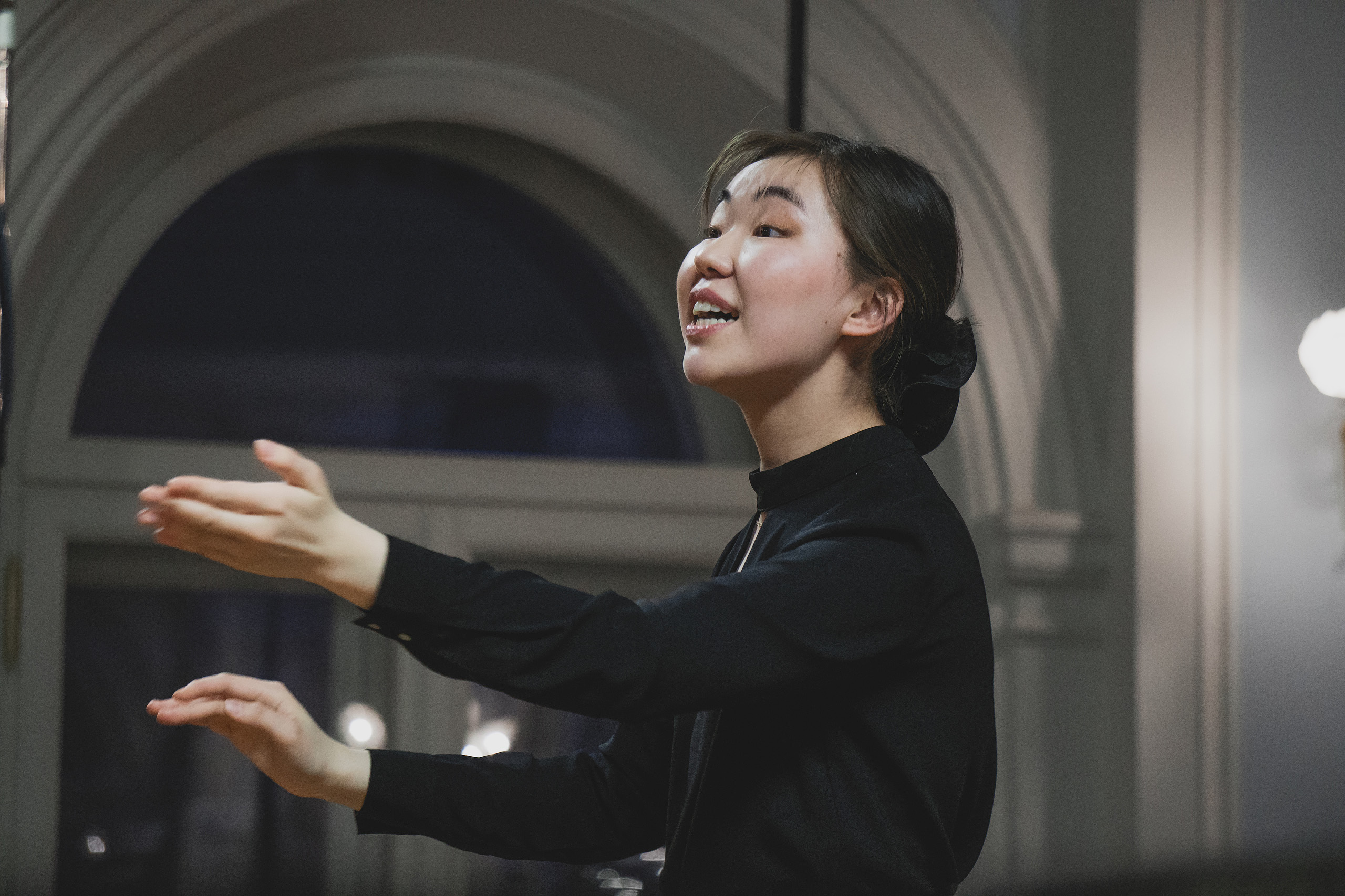 Концерт Курсового хора.  I курс. МГК им. П.И.Чайковского (2019). Петр Гуторов. Фотограф Москва