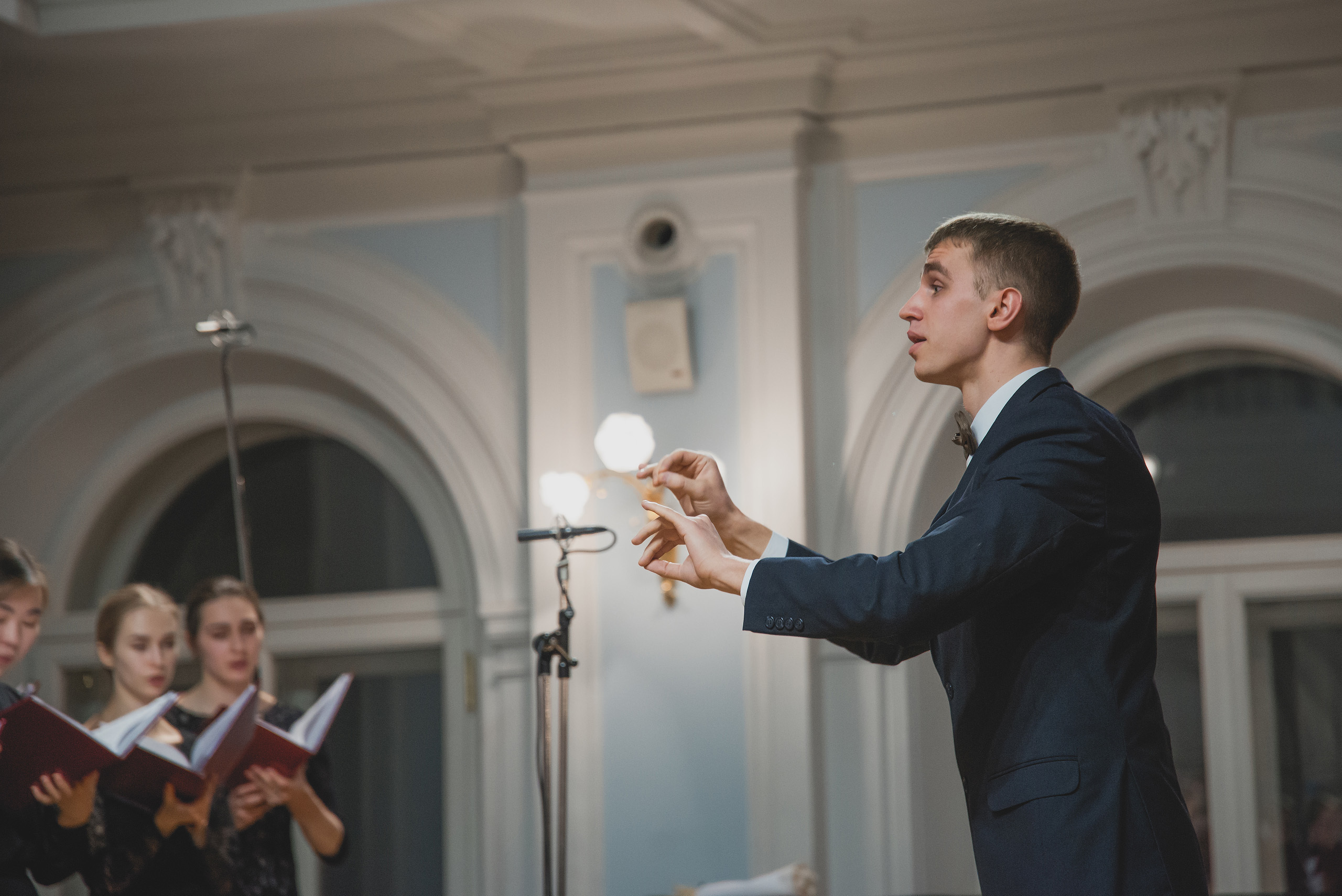 Концерт Курсового хора.  I курс. МГК им. П.И.Чайковского (2019). Петр Гуторов. Фотограф Москва