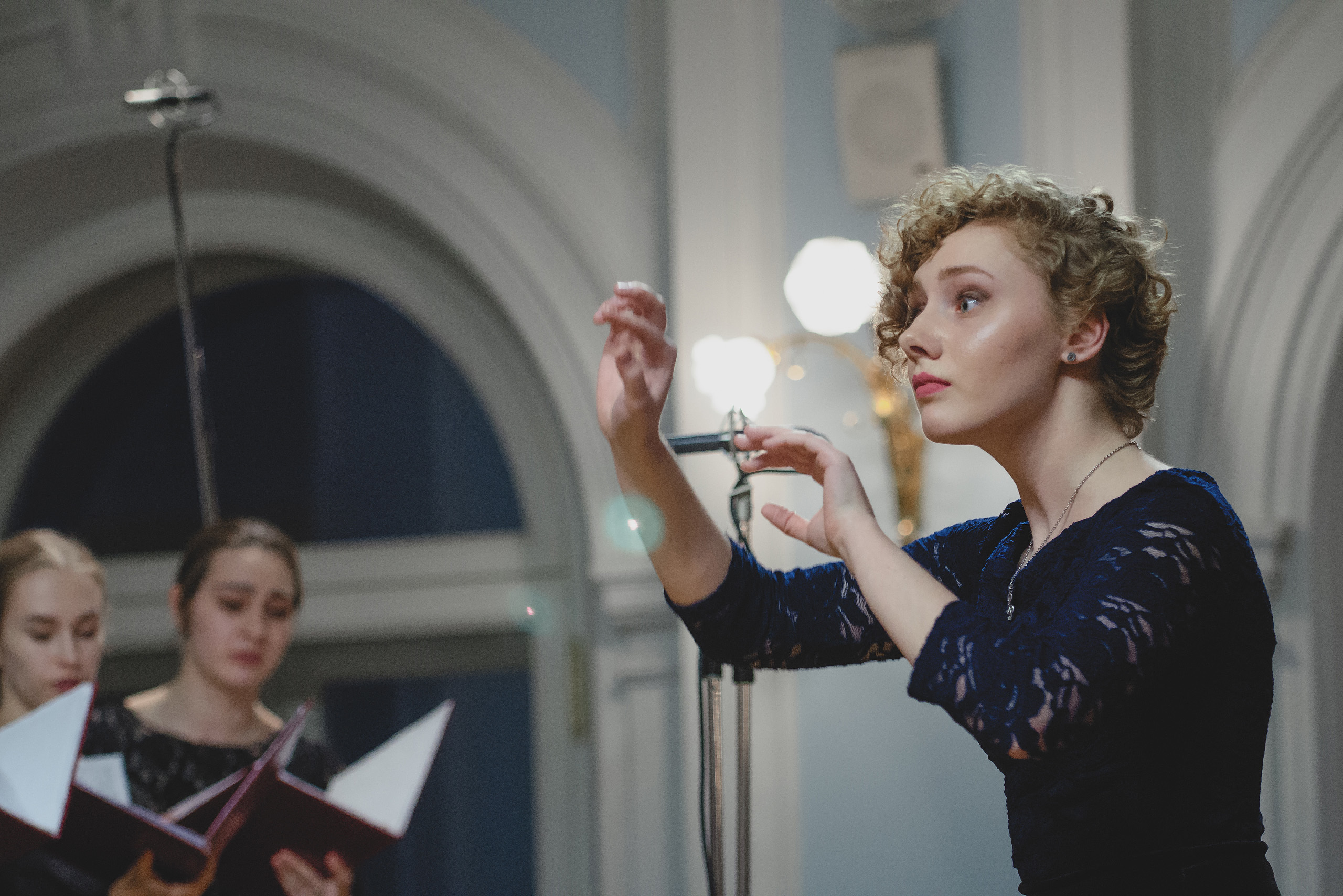 Концерт Курсового хора.  I курс. МГК им. П.И.Чайковского (2019). Петр Гуторов. Фотограф Москва