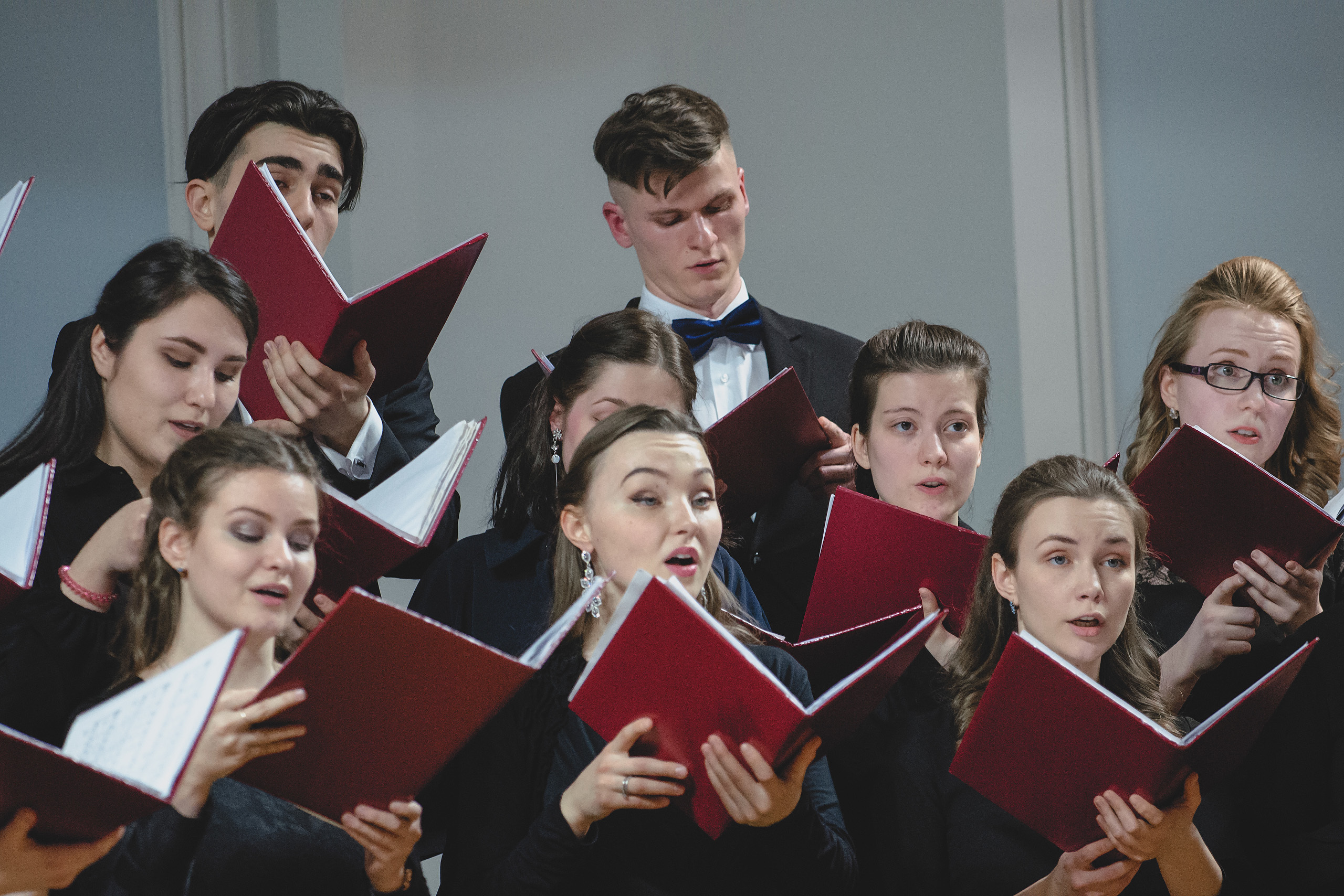 Концерт Курсового хора.  I курс. МГК им. П.И.Чайковского (2019). Петр Гуторов. Фотограф Москва