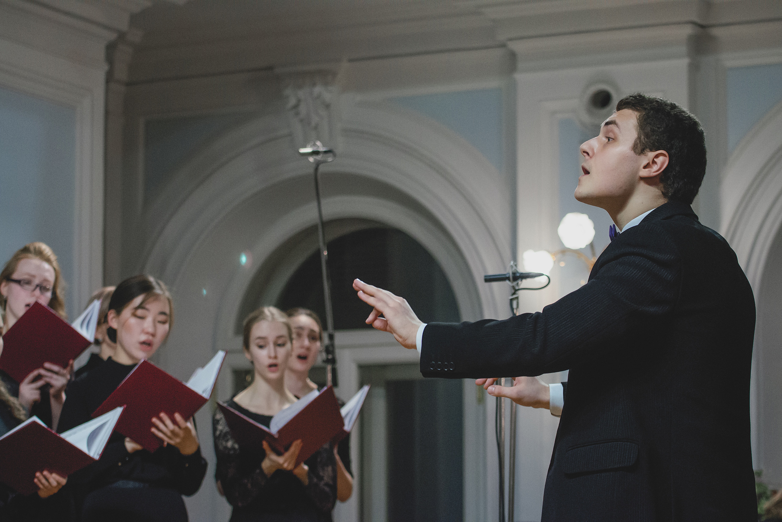 Концерт Курсового хора.  I курс. МГК им. П.И.Чайковского (2019). Петр Гуторов. Фотограф Москва