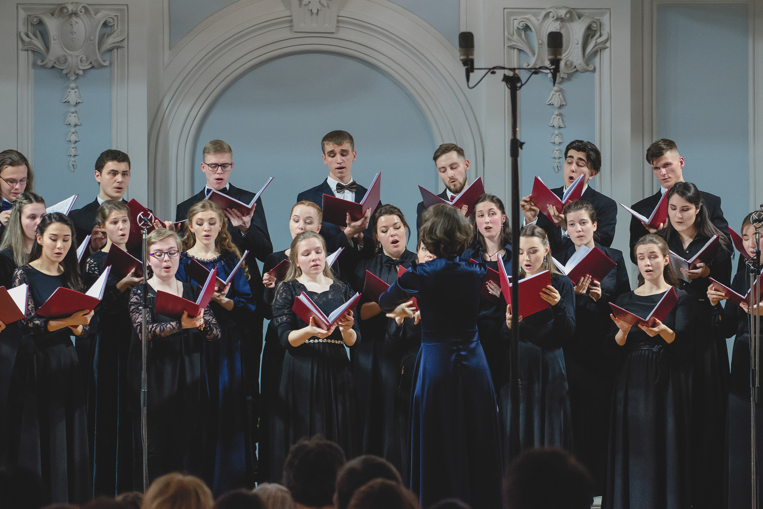 Концерт Курсового хора.  I курс. МГК им. П.И.Чайковского (2019). Петр Гуторов. Фотограф Москва