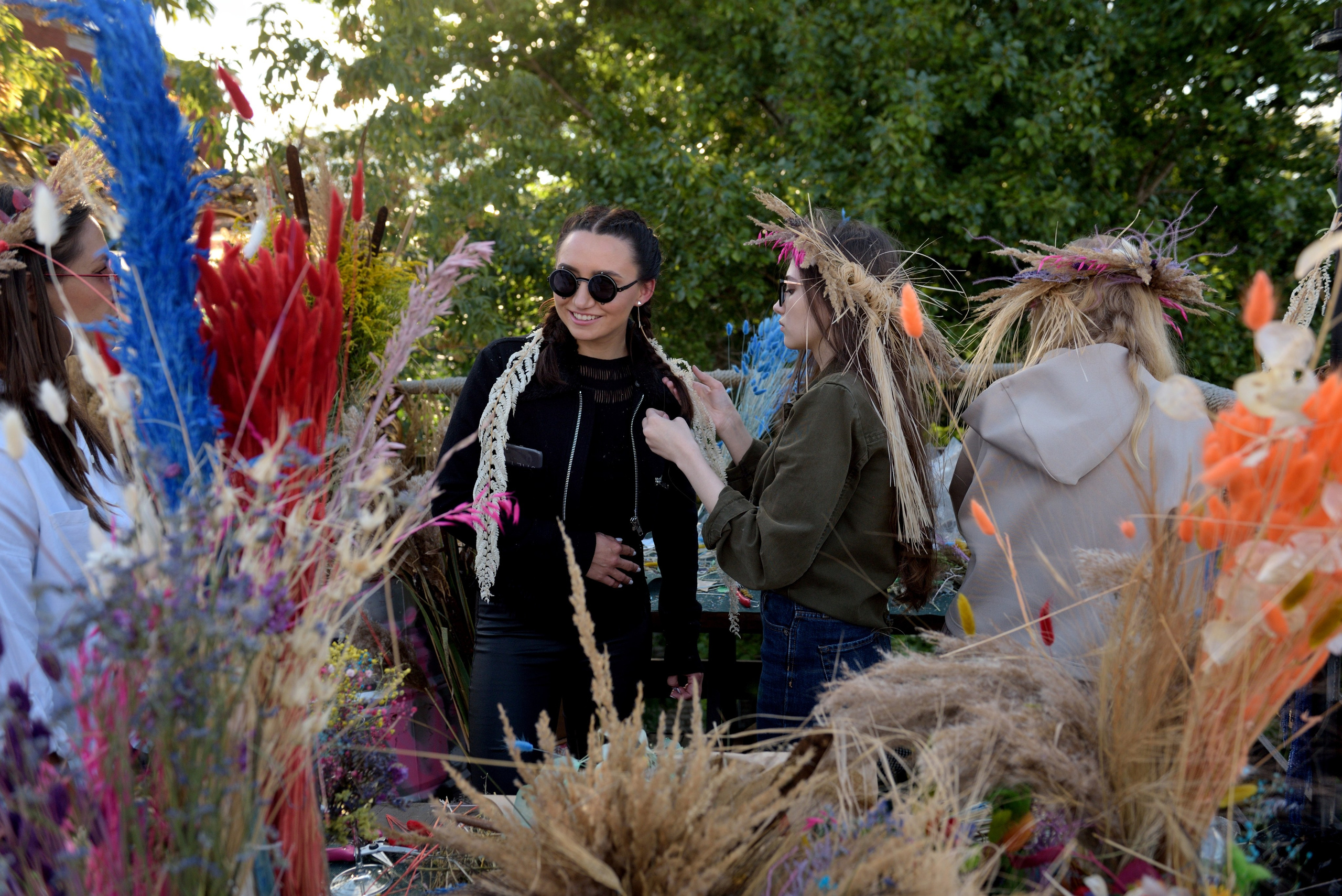 "Оформление декора на дне рождении".