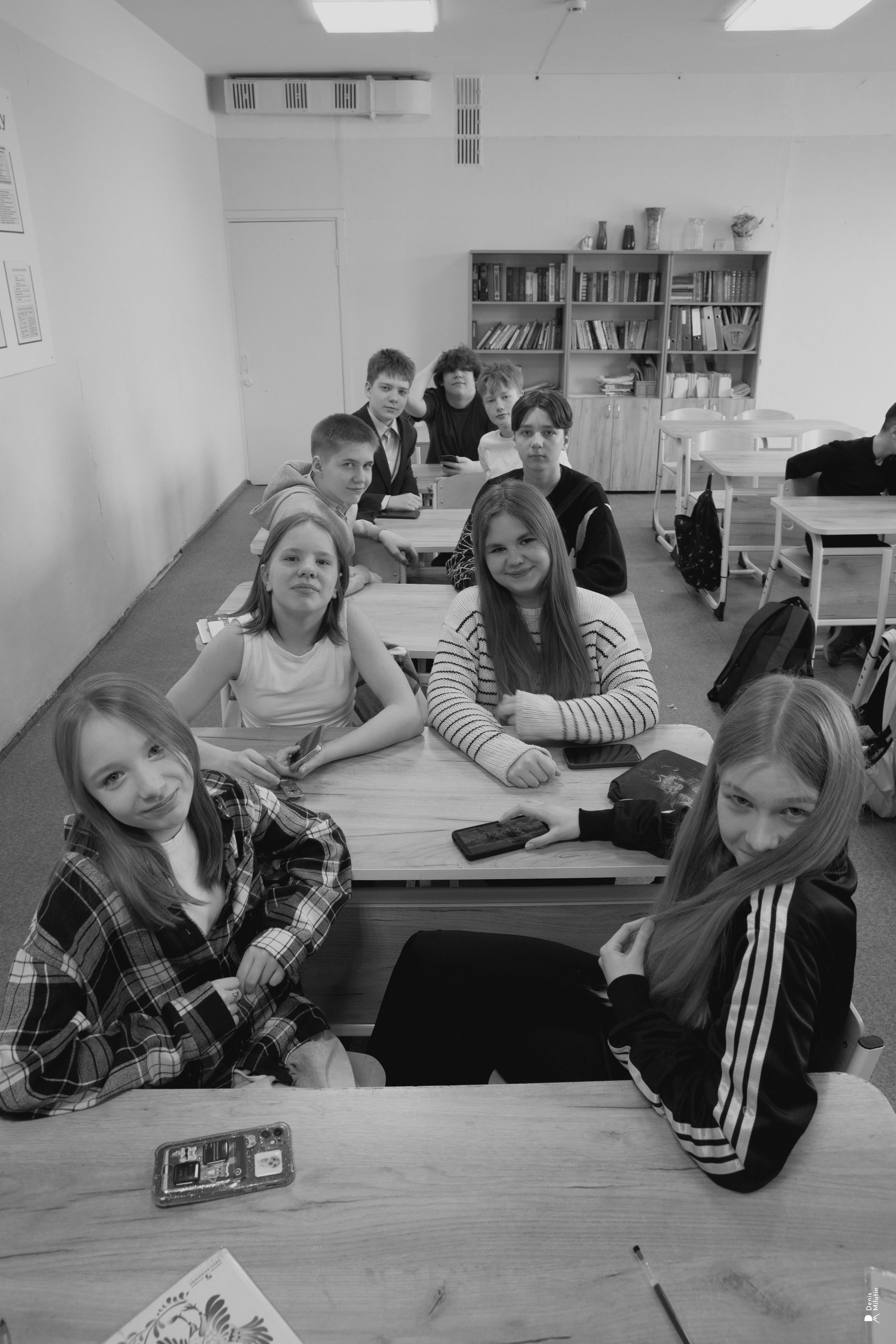 46 школа дружный класс. Портретный фотограф Денис Милютин