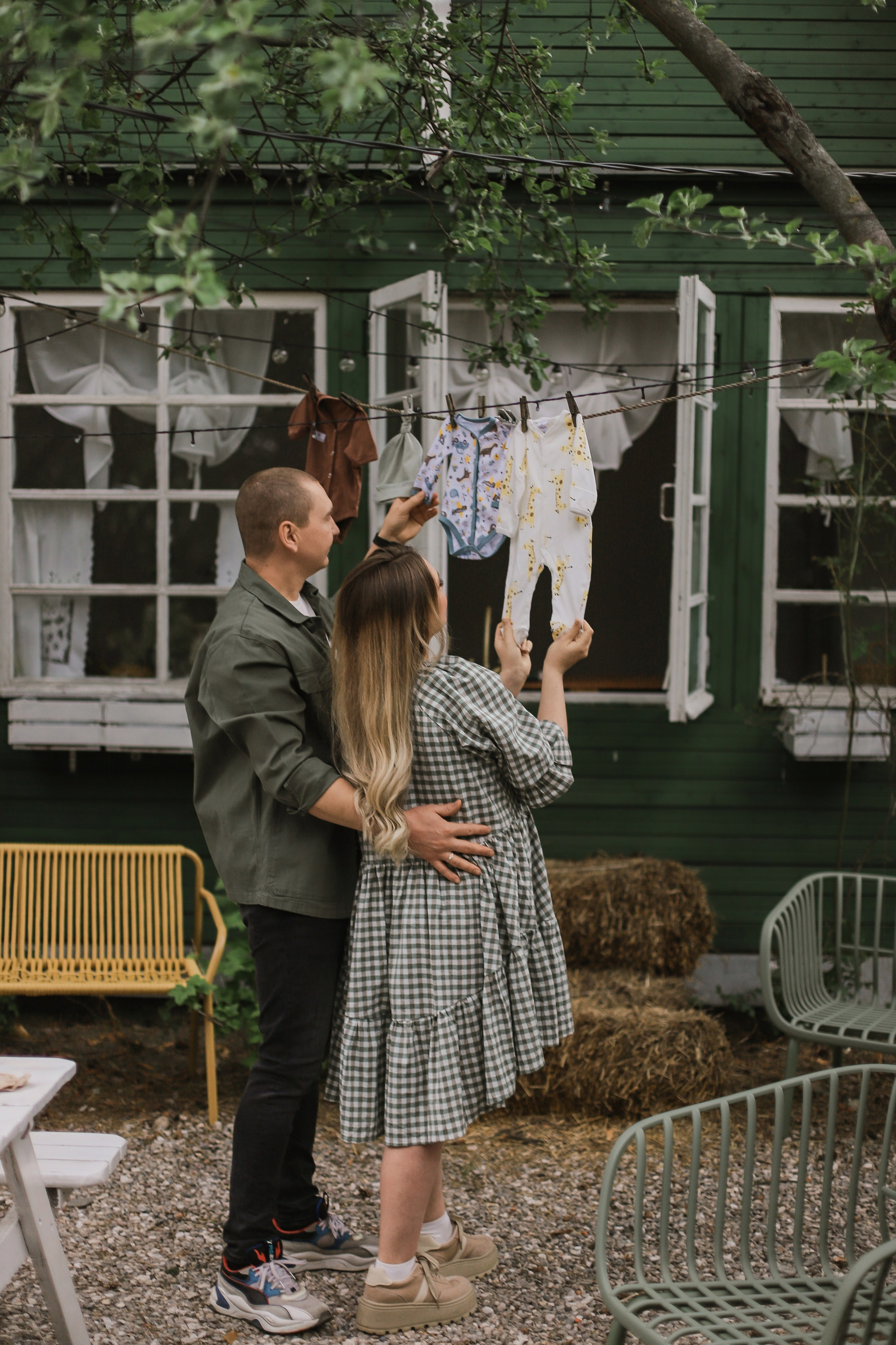 Беременность на даче с утятами. Свадебный, семейный и детский фотограф в Люберцах Зайцева Анастасия