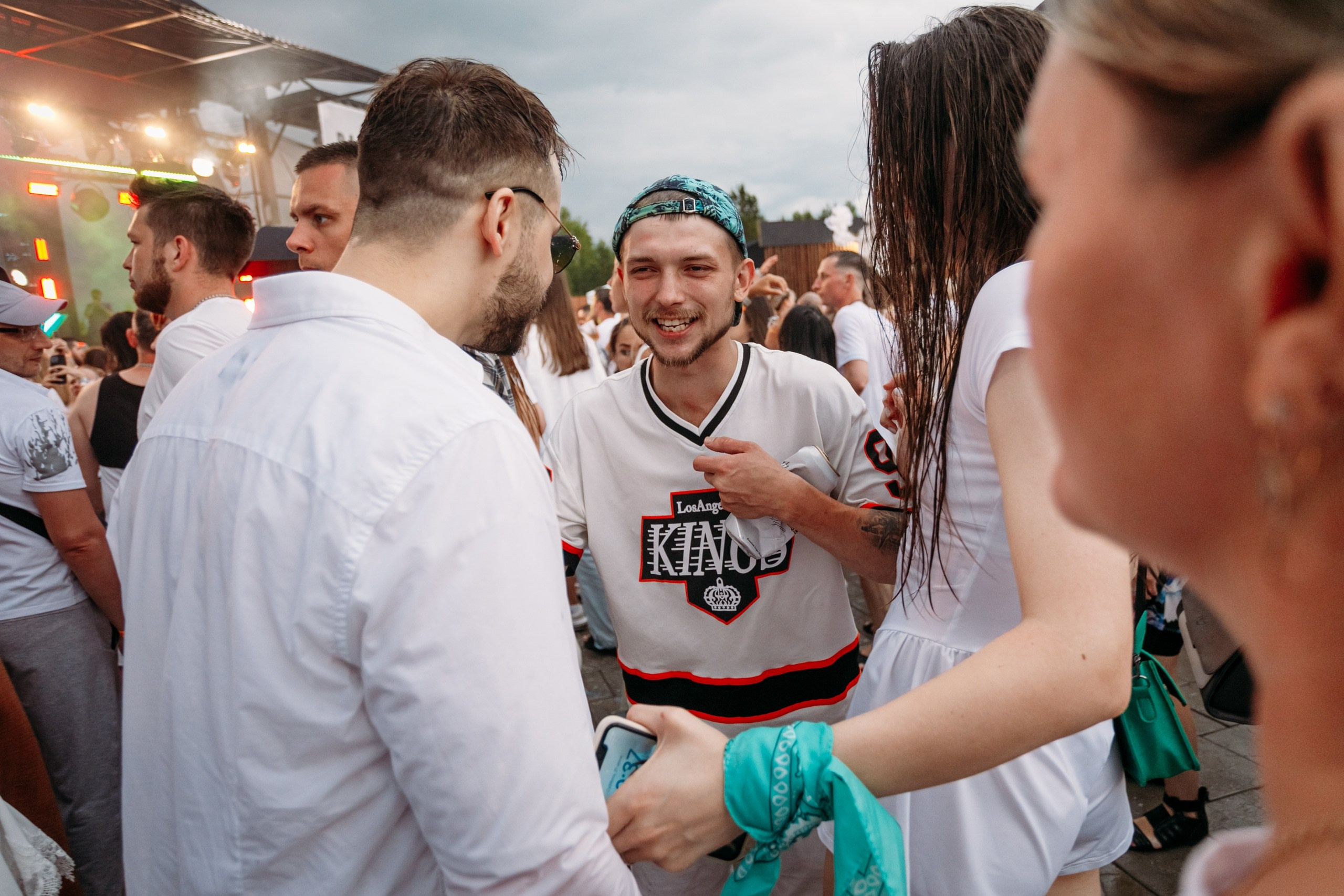 White Party @ Бархат парк. Репортажный фотограф Максим Полянский. Москва, Санкт-Петербург, Красноярск