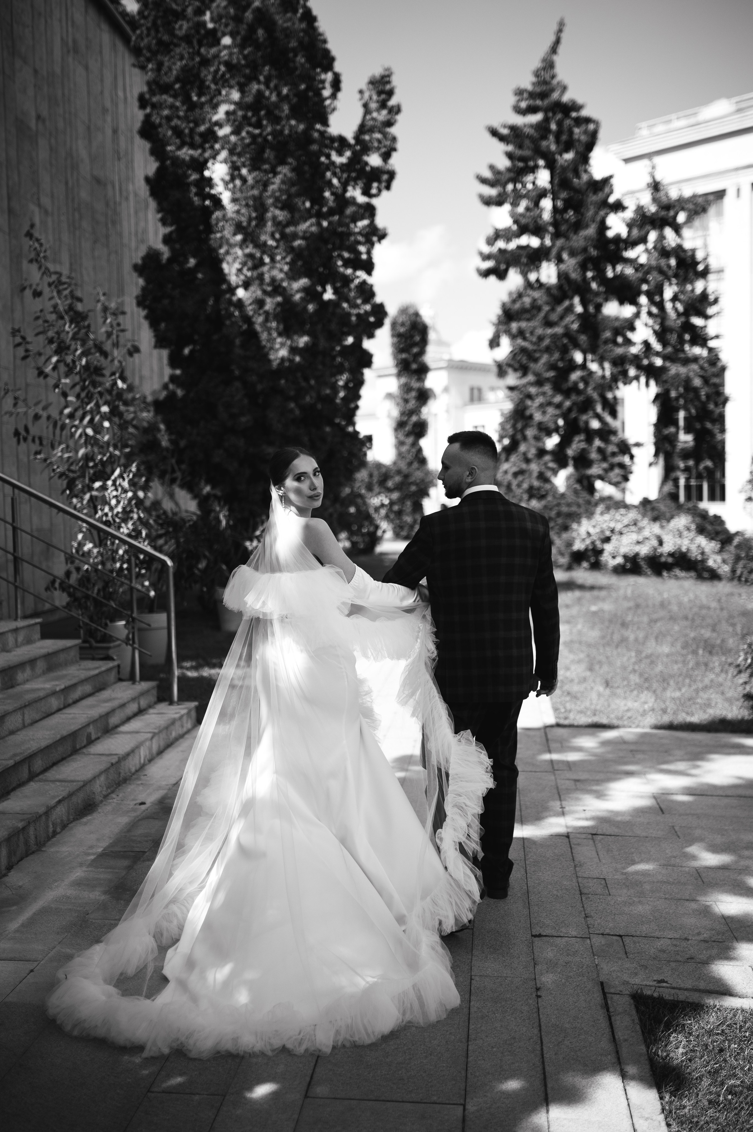 Свадебная фотосессия Сергея и Юлии, Москва. Свадебный и индивидуальный фотограф Никита Роут | Москва