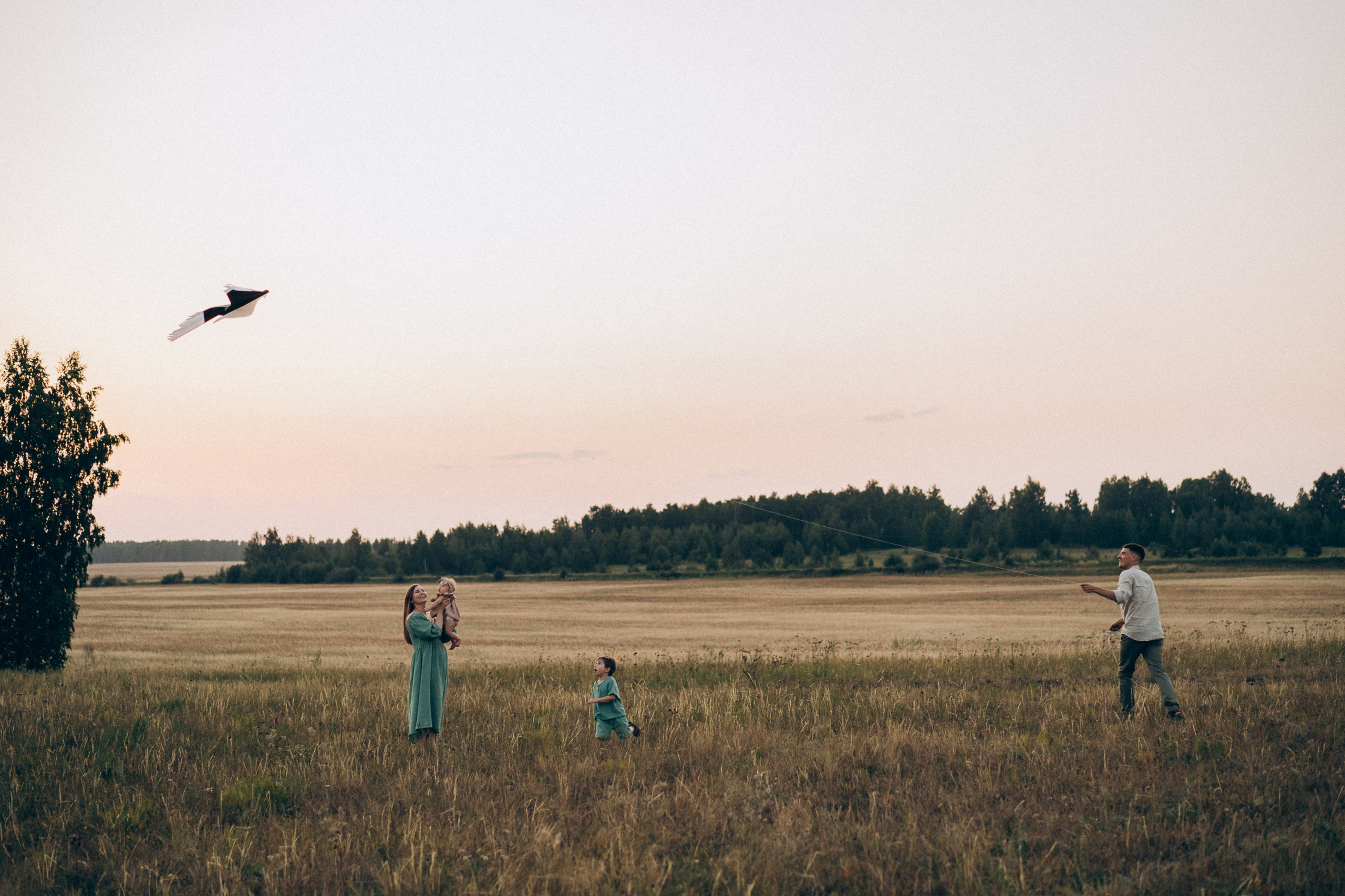Летние поля. Семейный фотограф в Челябинске Волченко Ксения
