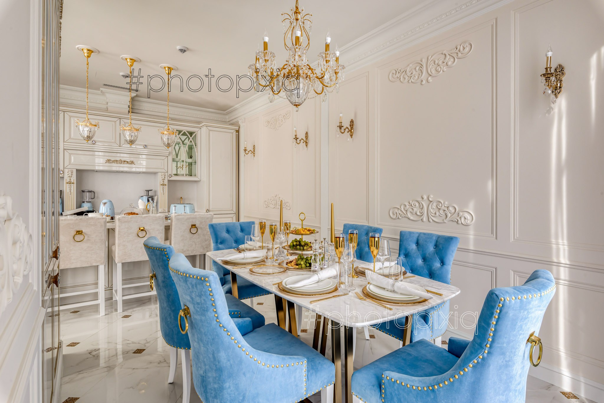 Интерьерная съёмка апартаментов в Neva Towers. Интерьерная съёмка и виртуальные туры — Интерьерный фотограф Кузнецов Сергей (photopixiq)