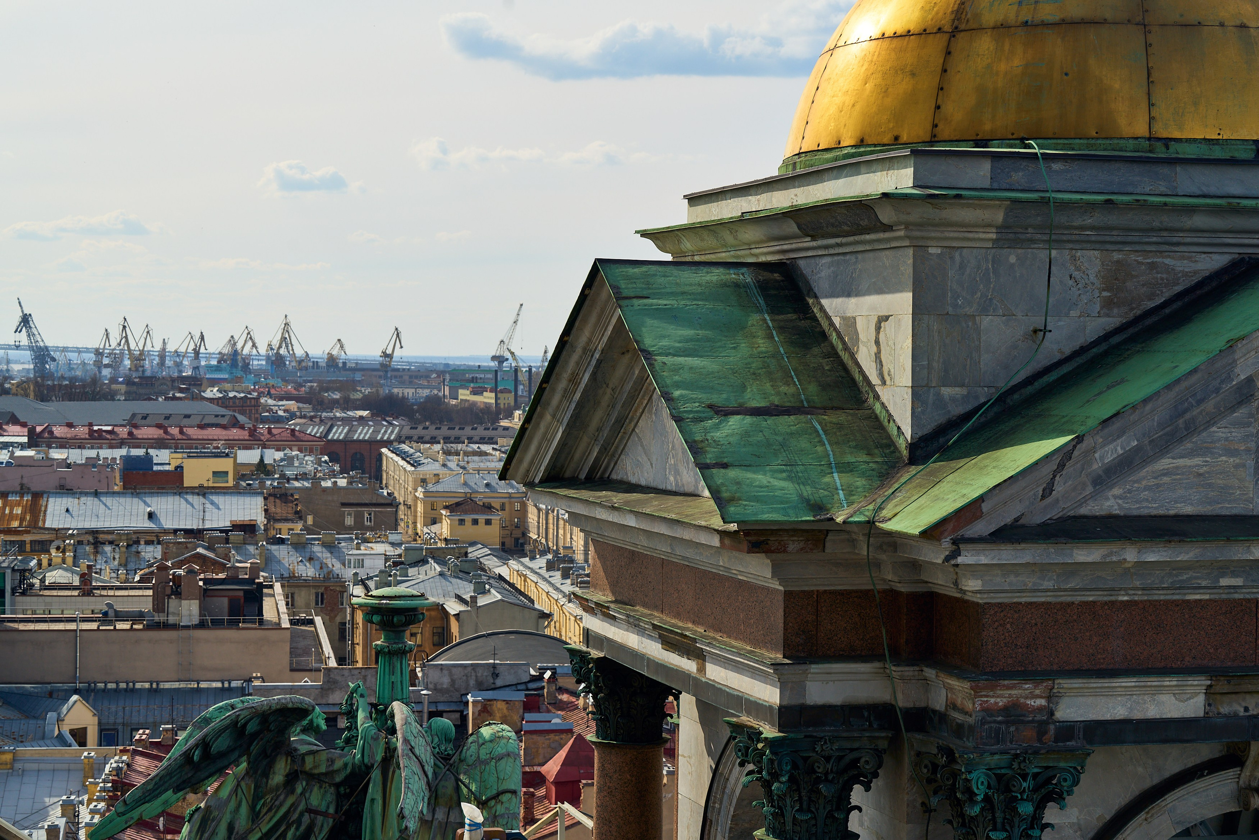 Колоннада Исаакиевского собора