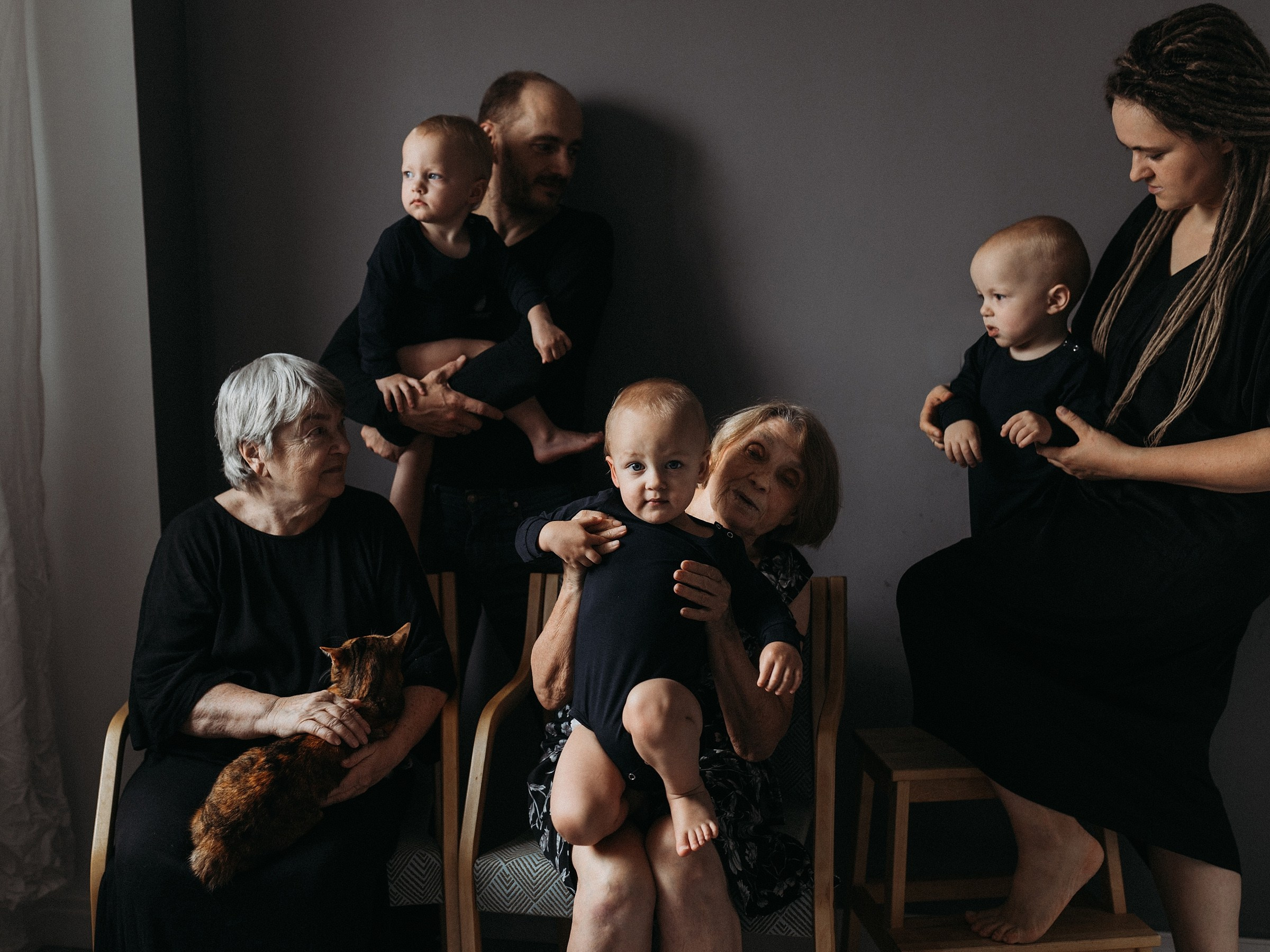 Катя, Артём, Сева, Вова, Дуся. Фотограф Людмила Оюн