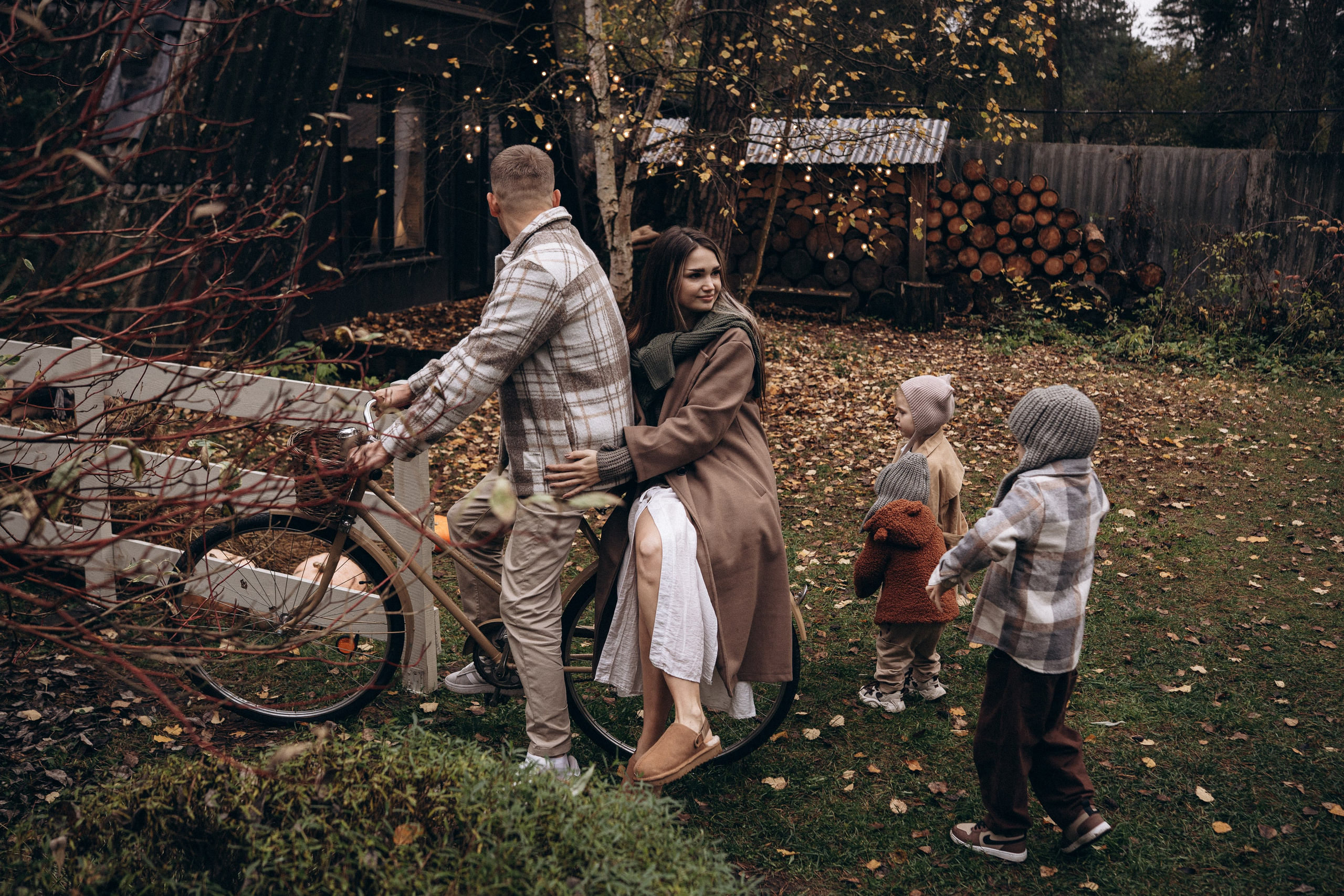 Яна и Ильсур, загородная Фотостудия. Фотограф Новорожденных в Москве. Семейные истории в стиле LIFE
