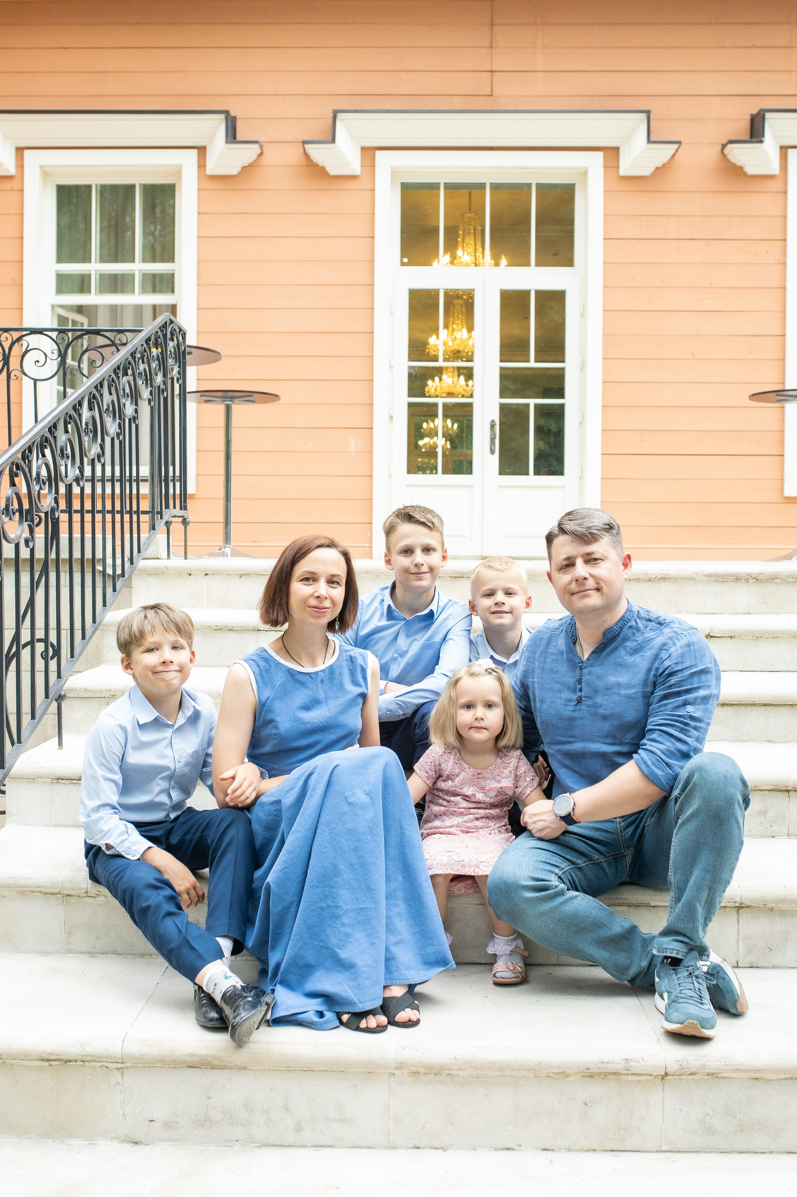 Большая дружная семья!. Профессиональный фотограф, Москва |Видное Елена Елизарова