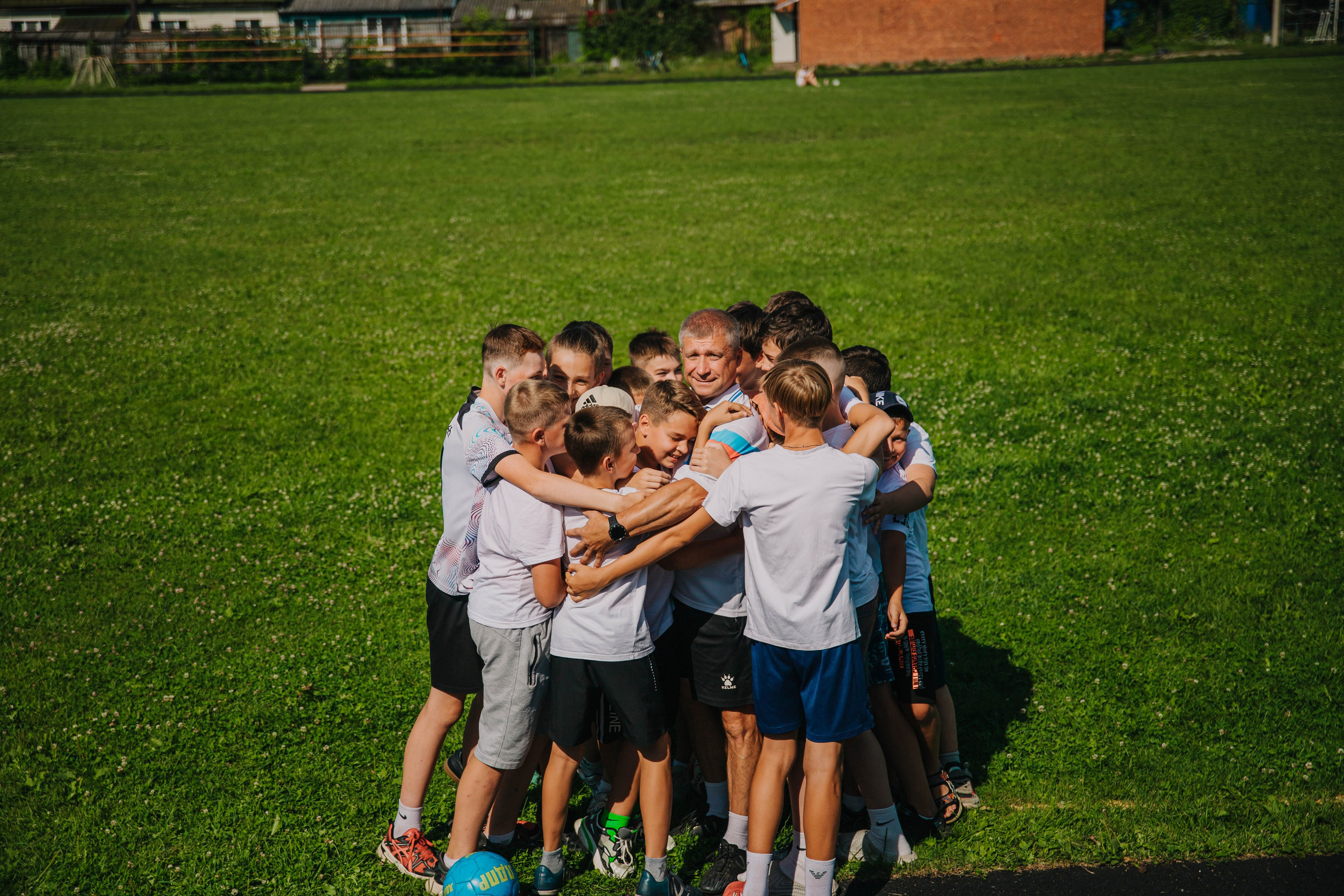 Фотосессия футбольной команды Медведи. Фотограф Дарья Маташкова
