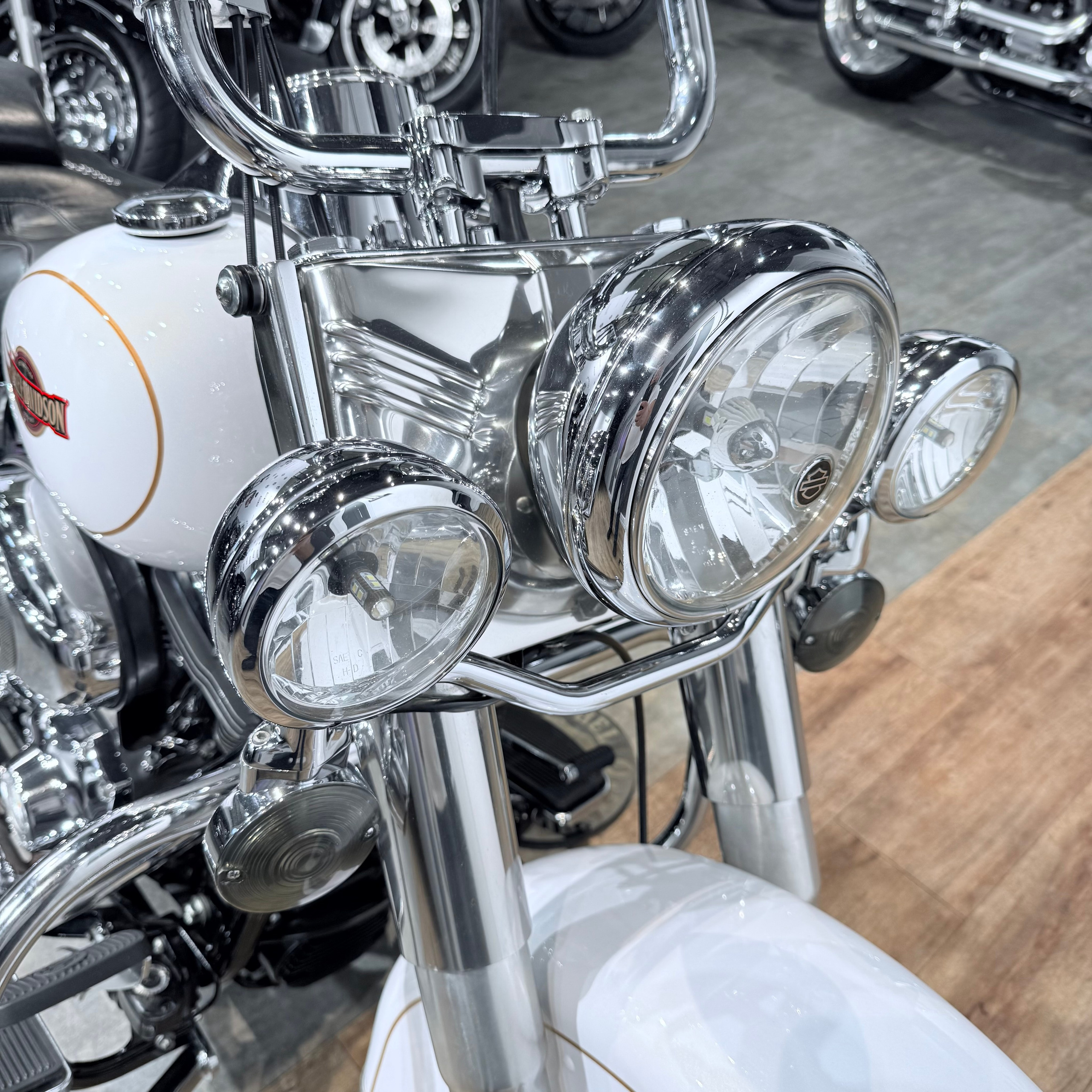 2007 Softail Heritаgе 96 Whitе Pearl. Hello Davidson, Москва. Только хорошие мотоциклы…