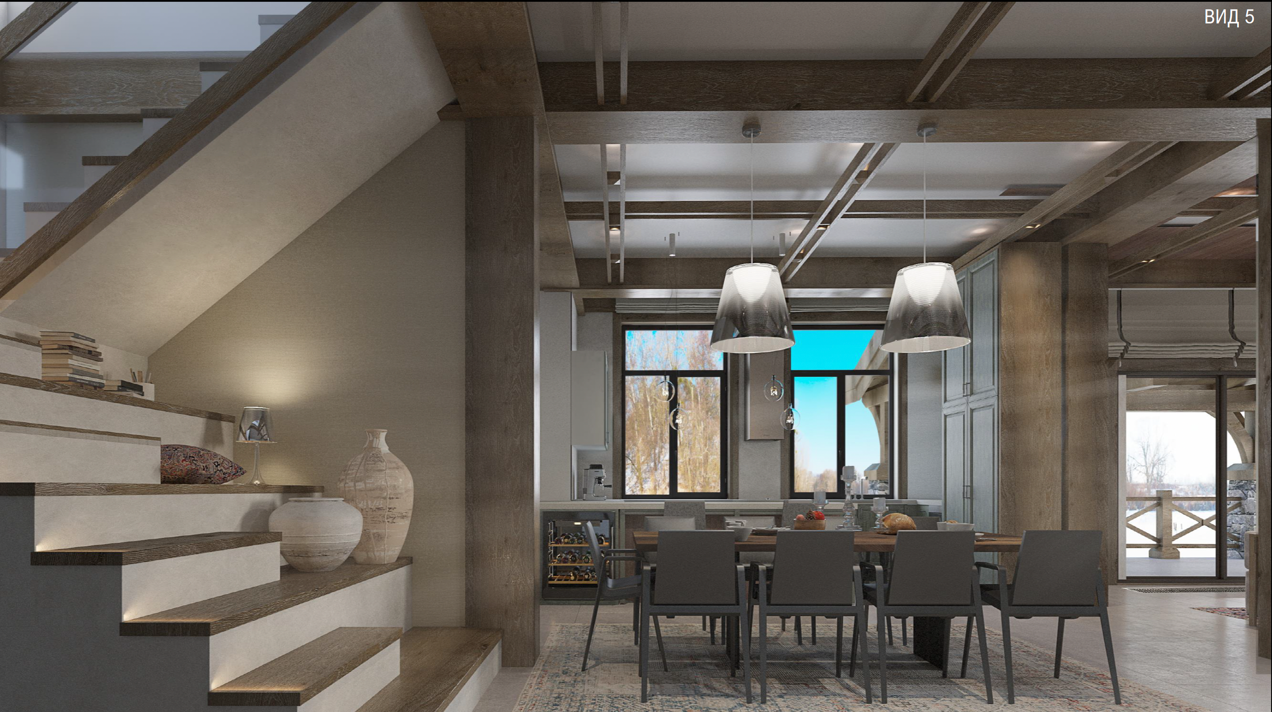 Шале. Архитектура и интерьер