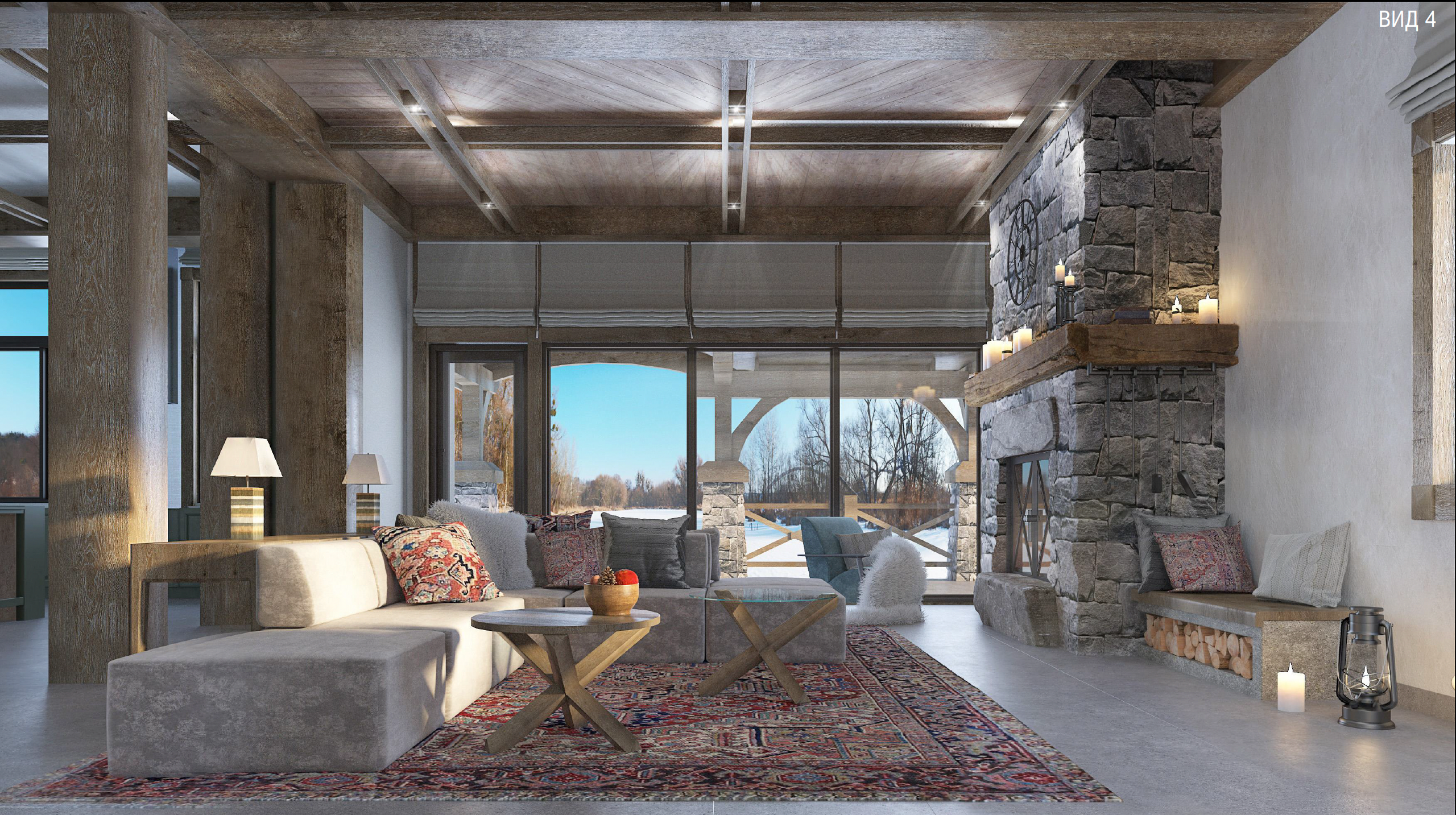 Шале. Архитектура и интерьер