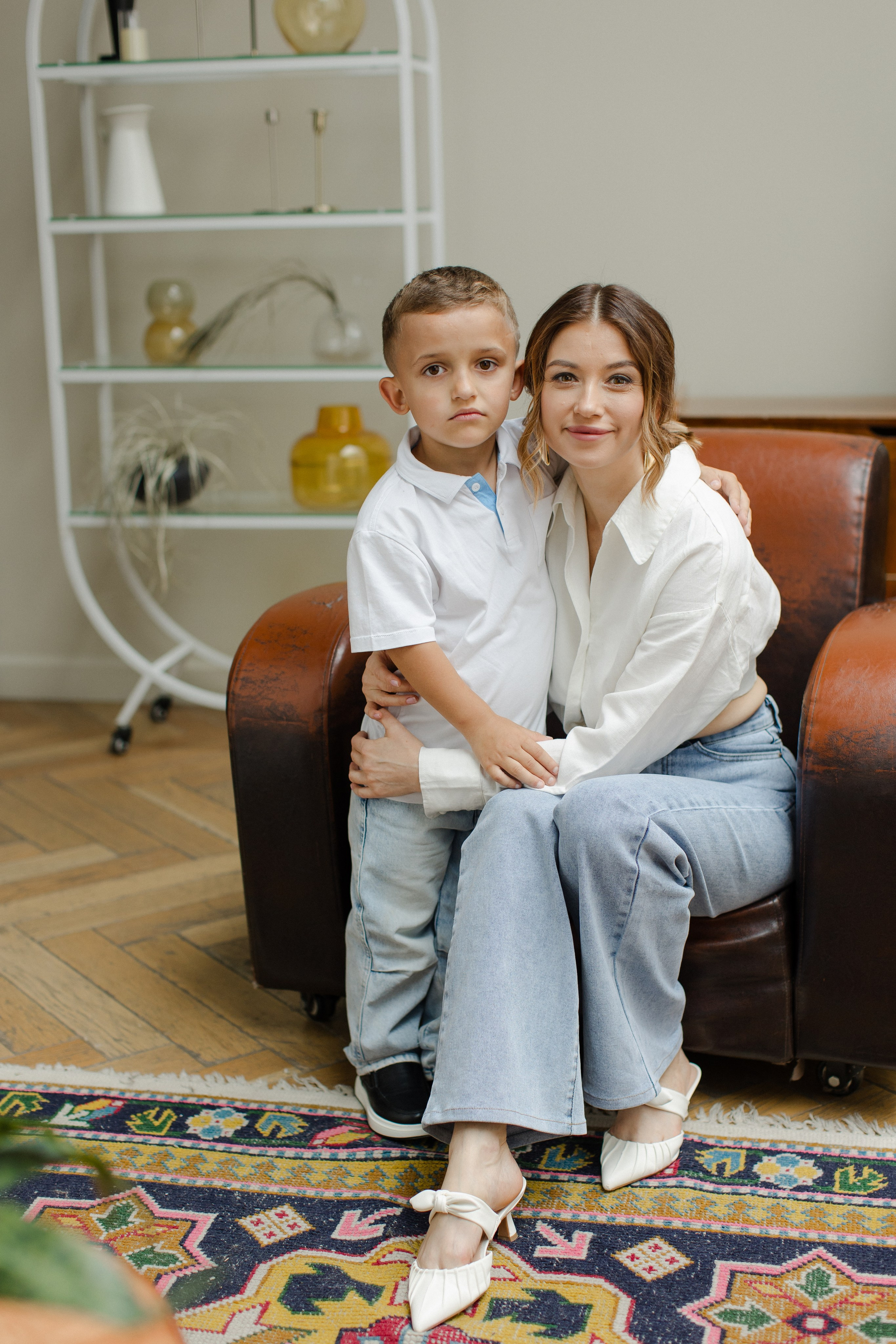 Катя с семьей. Семейный и детский фотограф в Москве Кузьмина Мария