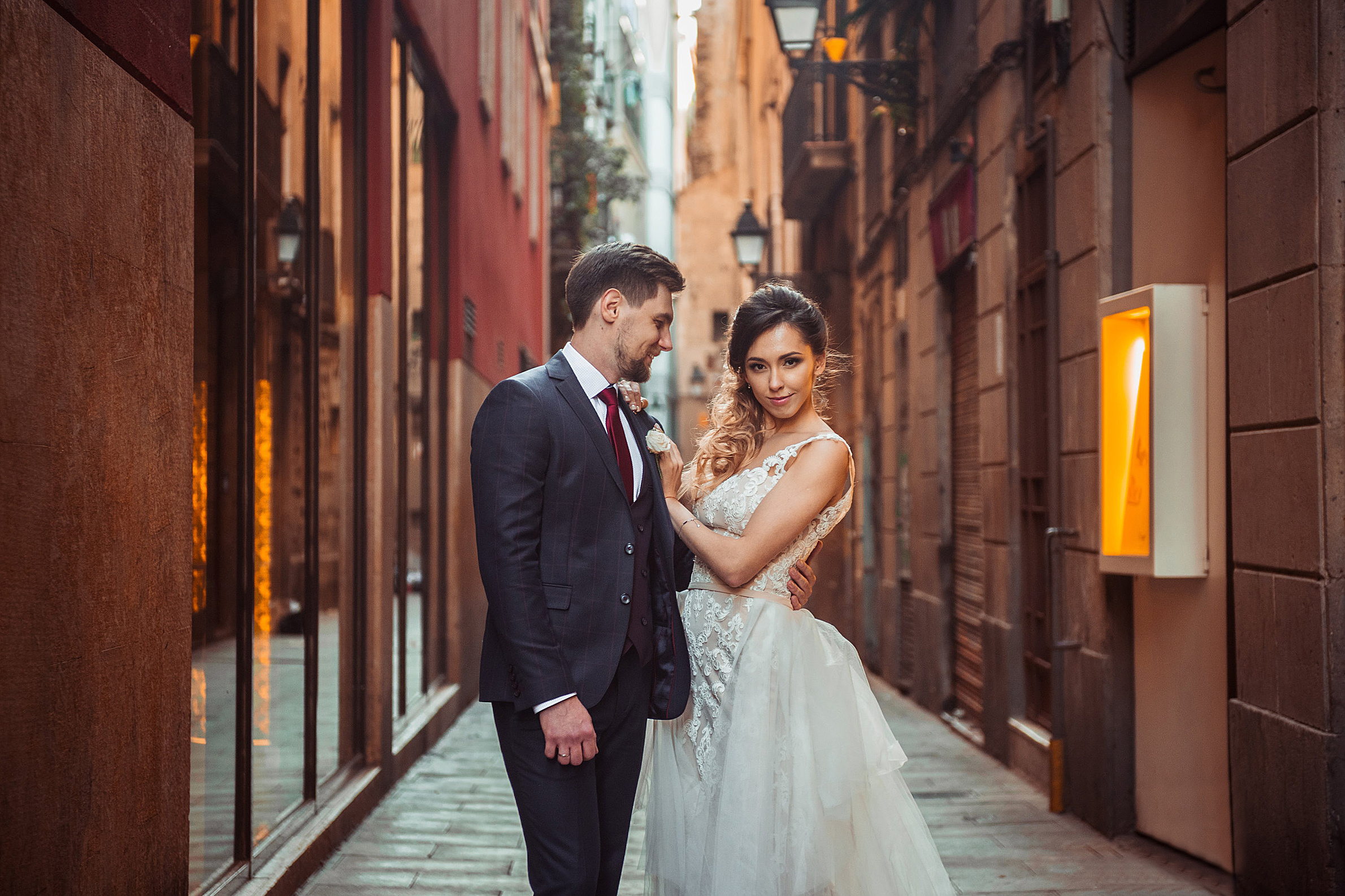 Maria & Igor (Barcelona, Spain). Photographer in Switzerland and Europe Anna Alekseenko