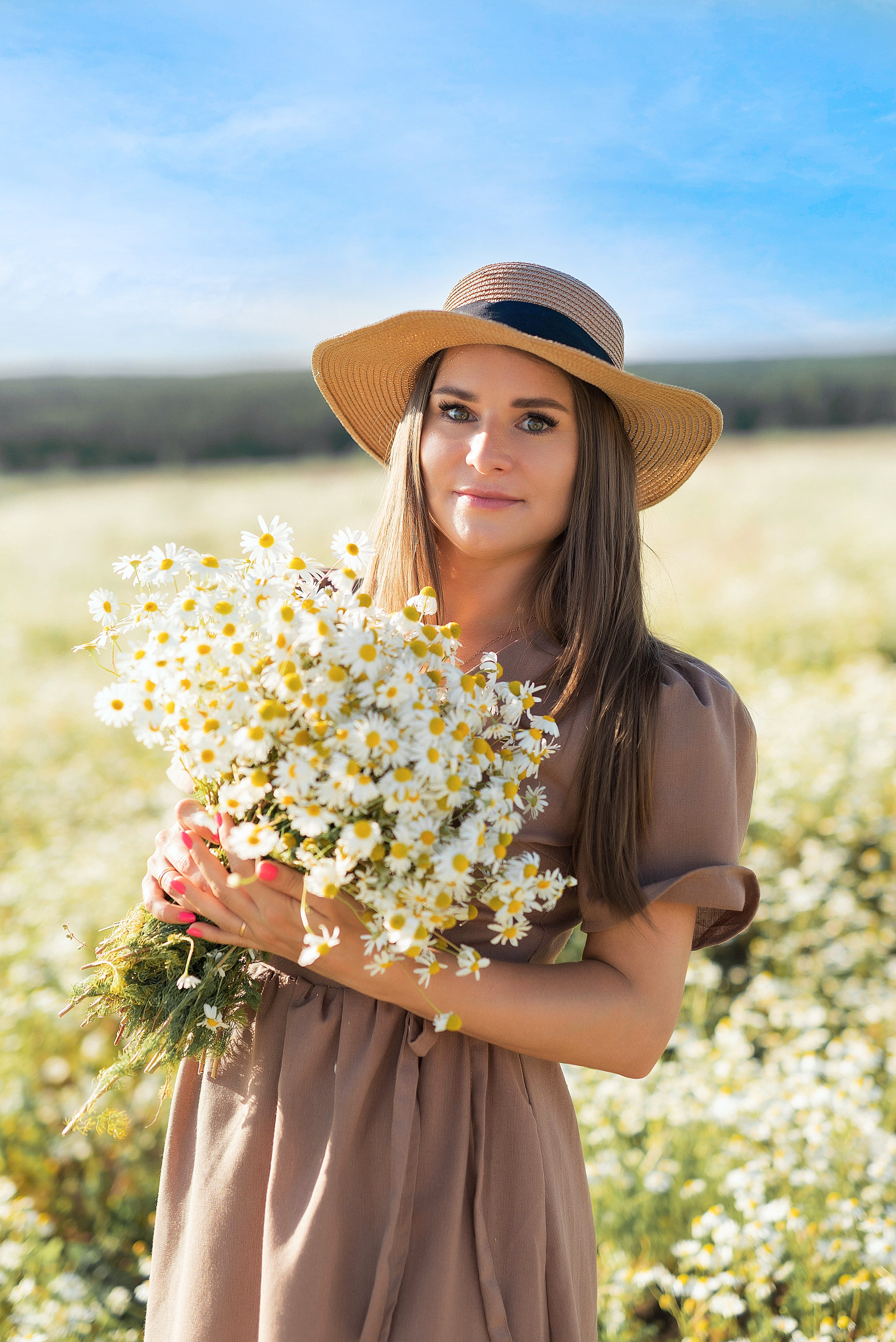 Семейная съёмка в ромашках. Семейный, детский фотограф в Воронеже Анна Никитина