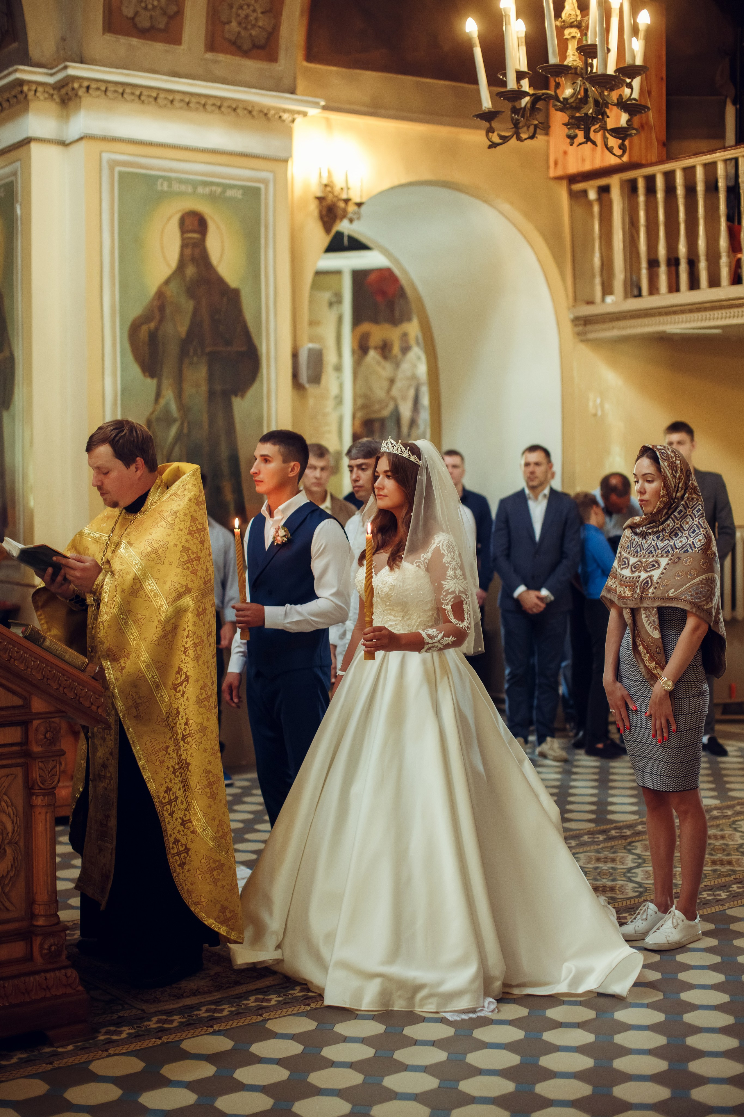 Венчание Яны и Артема. Фотограф на Крещение, семейный фотограф в Москве