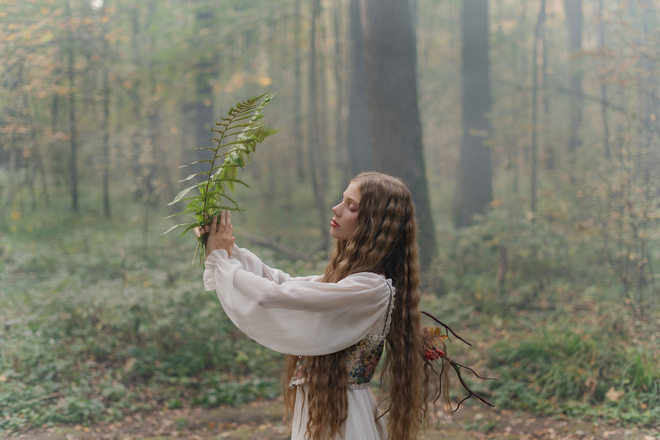 Фея в лабиринте. Проект «Сны Синицы» — Волшебные фотосессии