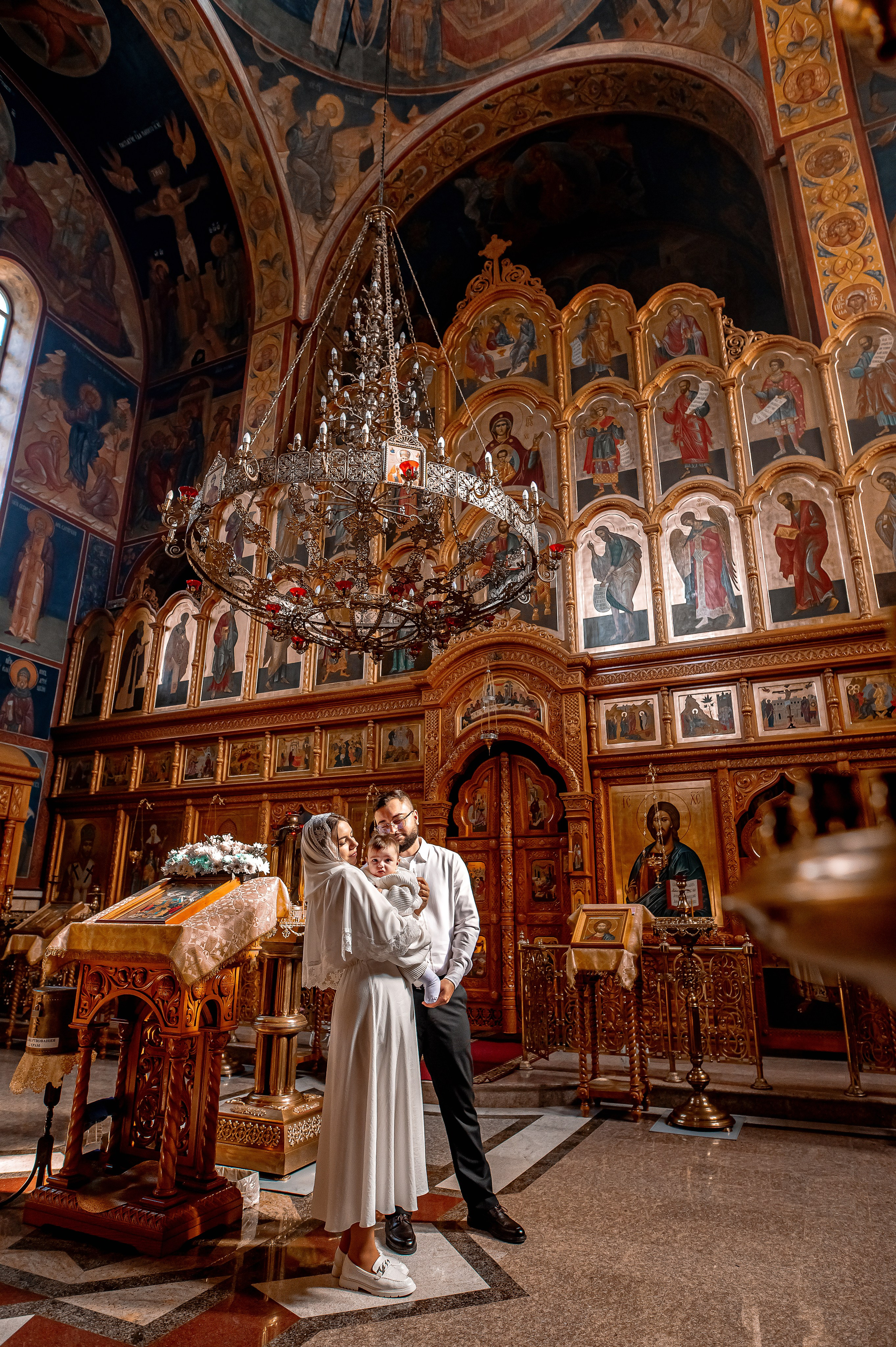 Таинство Крещения Михаила. Фотограф Таинств Крещения и Венчания в г. Курске