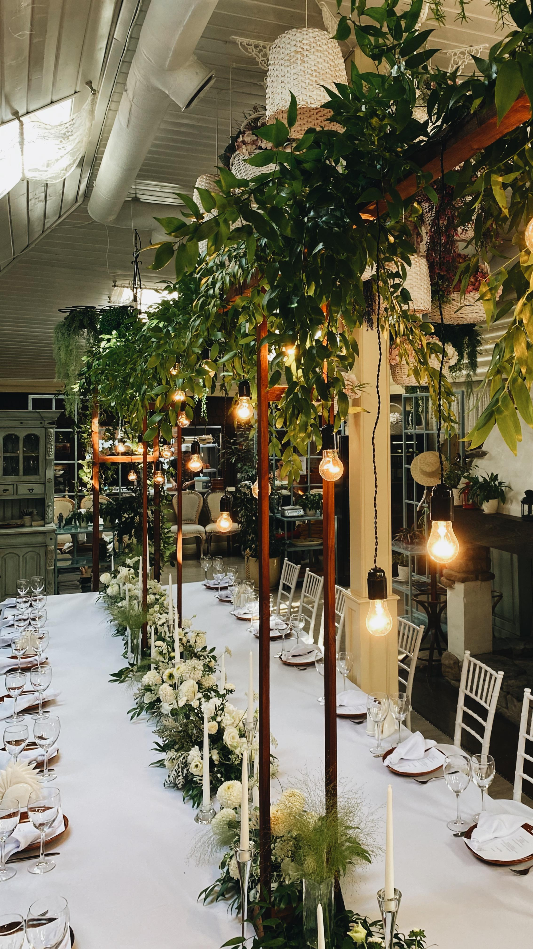 Декор Праздничная атмосфера. Подрядчики и друзья сети свадебных площадок House for wedding