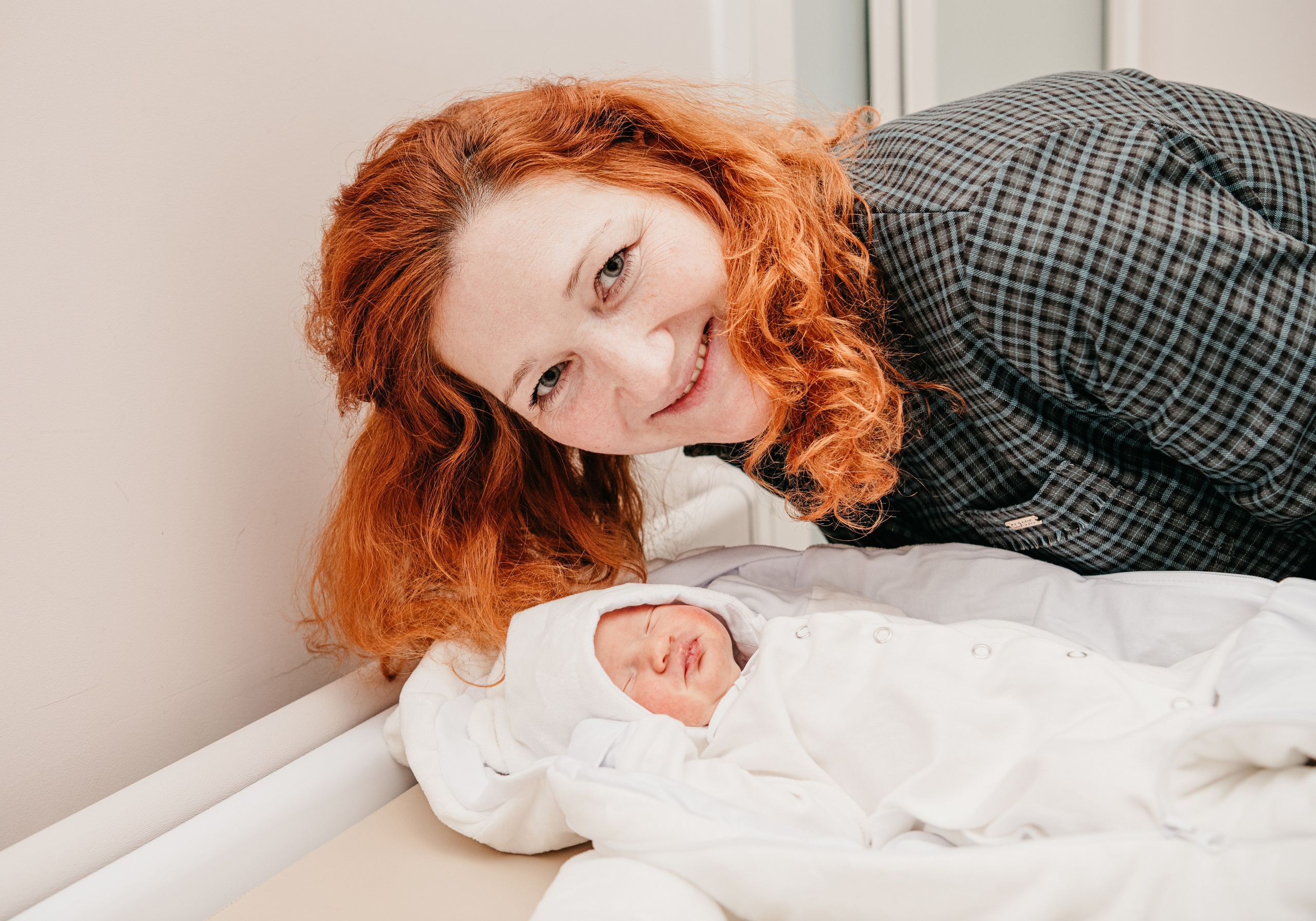 Выписка Алены. 4 роддом. Фотограф на выписку из роддома в Москве и МО