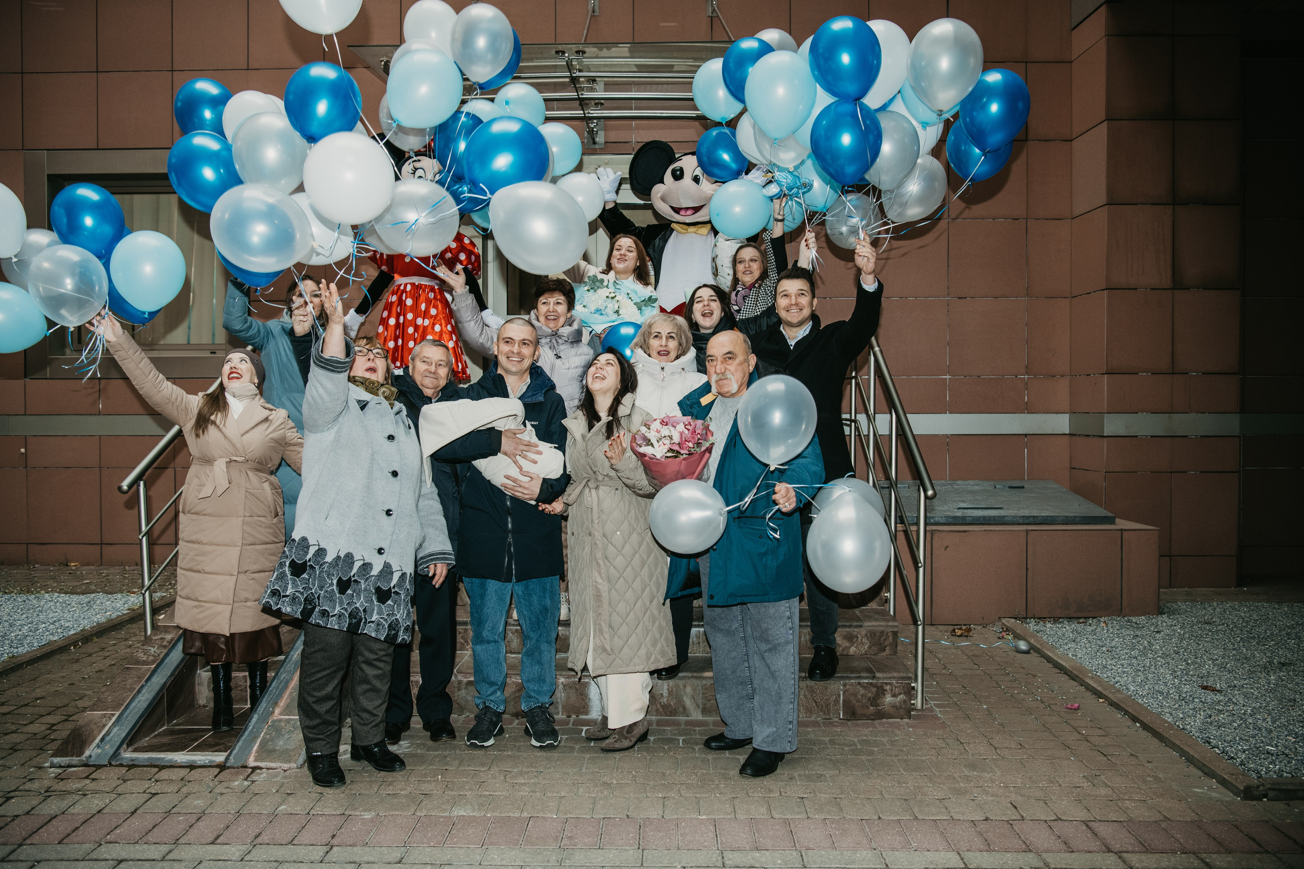 Выписка Назара. На Севастопольском. Фотограф на выписку из роддома в Москве и МО