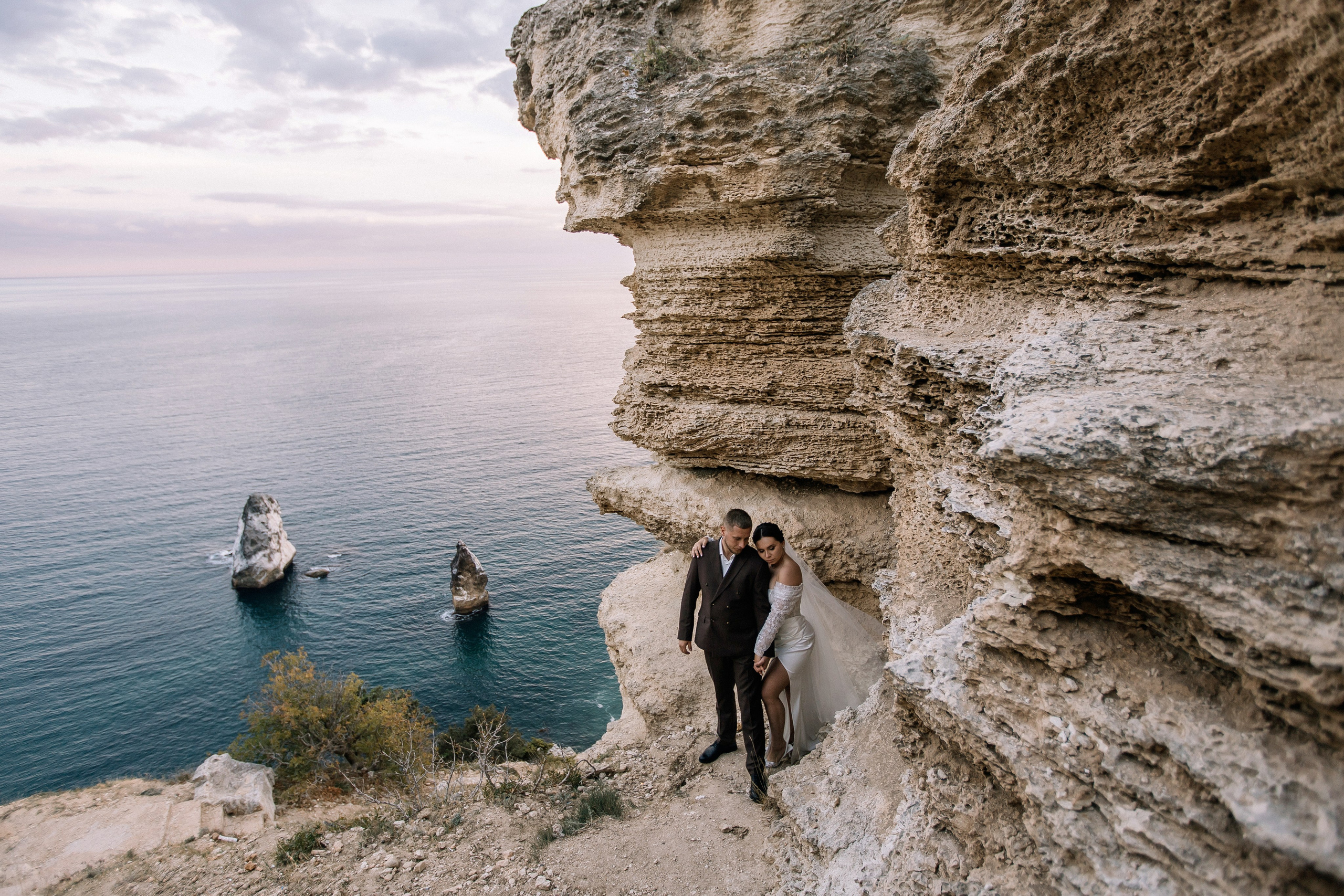 Свадьба для двоих. Андрей и Виктория. Новый Херсонес. Фотограф Анна Лейман. Севастополь