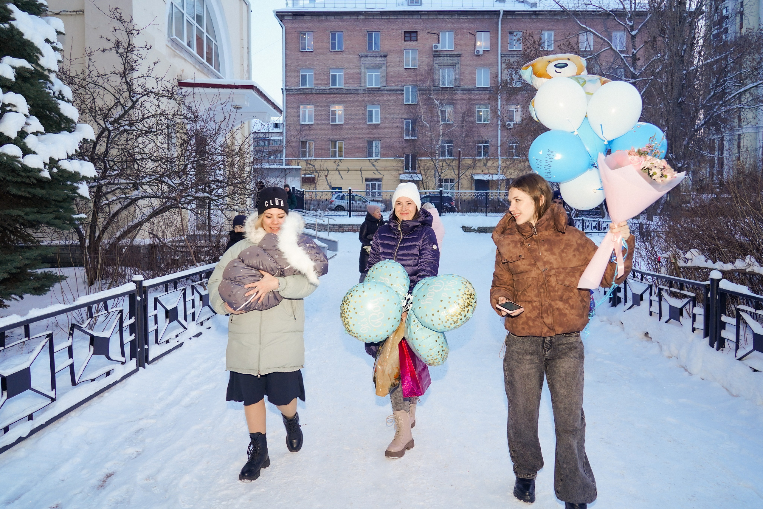 Выписка из роддома. Анна, фотограф Москва, Зеленоград
