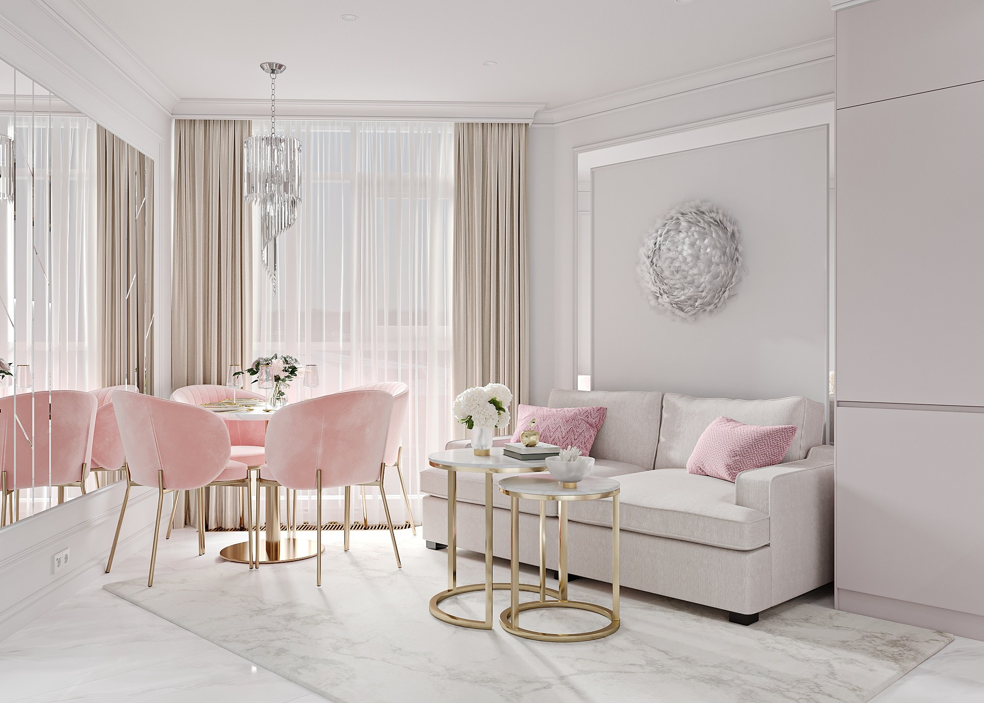 ЖК СОКОЛЬНИКИ. Irina Balykina — Interior 3D Visualisation