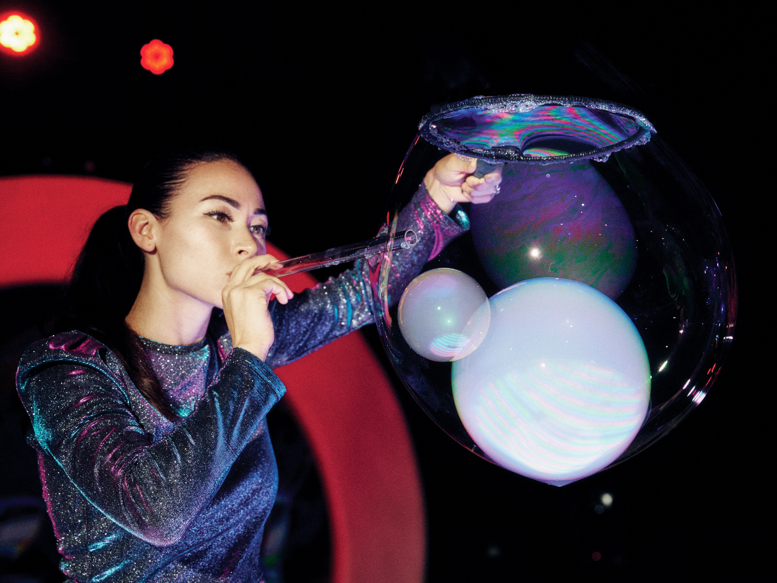 Ozon Bubble Show, Dollywood, Tennessy USA, July — August 2024. Фотограф, визуальный артист, режиссер коротких фильмов в Нови Сад Жанна Тюгай