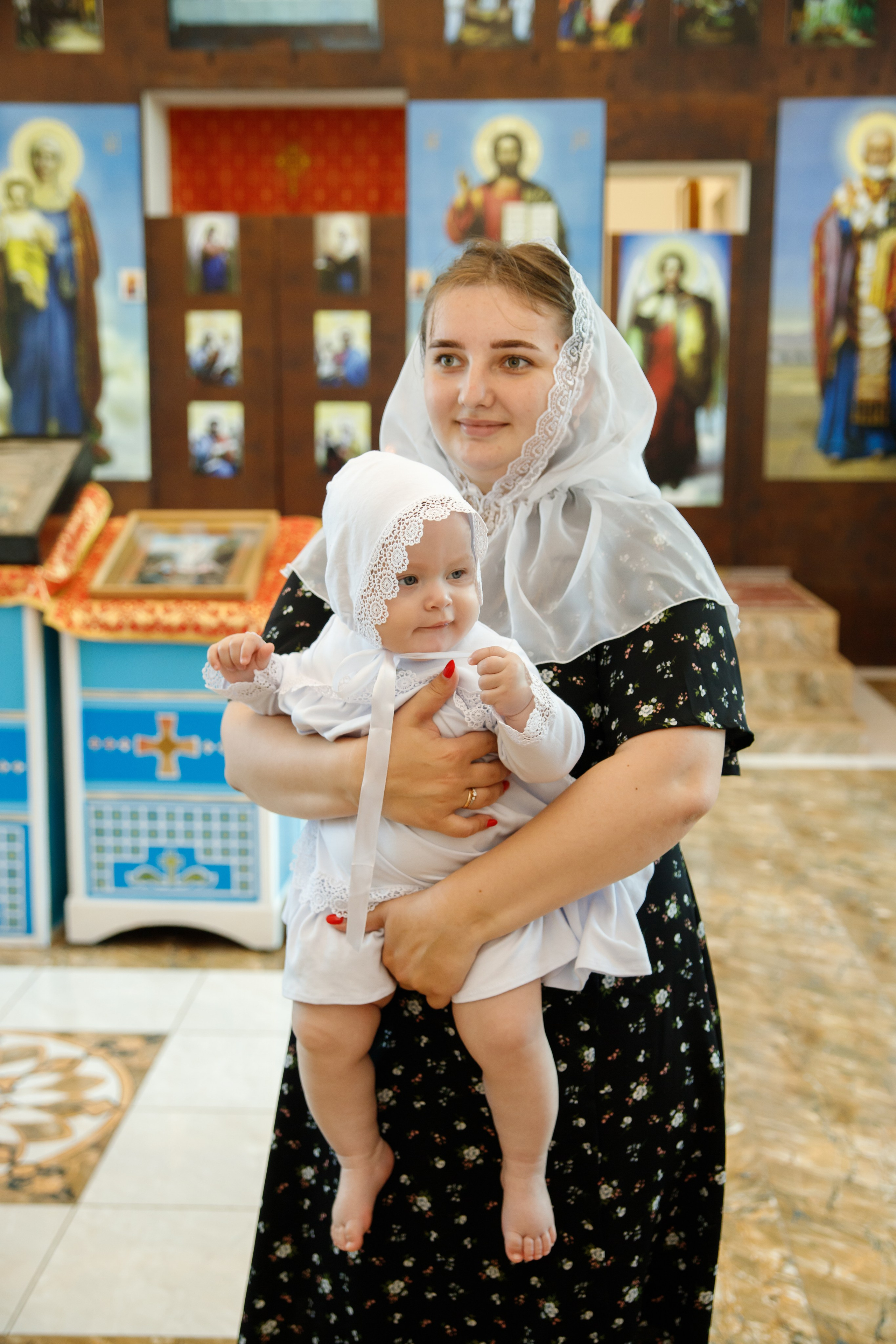Таинство крещения Варвары. Свадебный фотограф Краснодар Марина Зверева