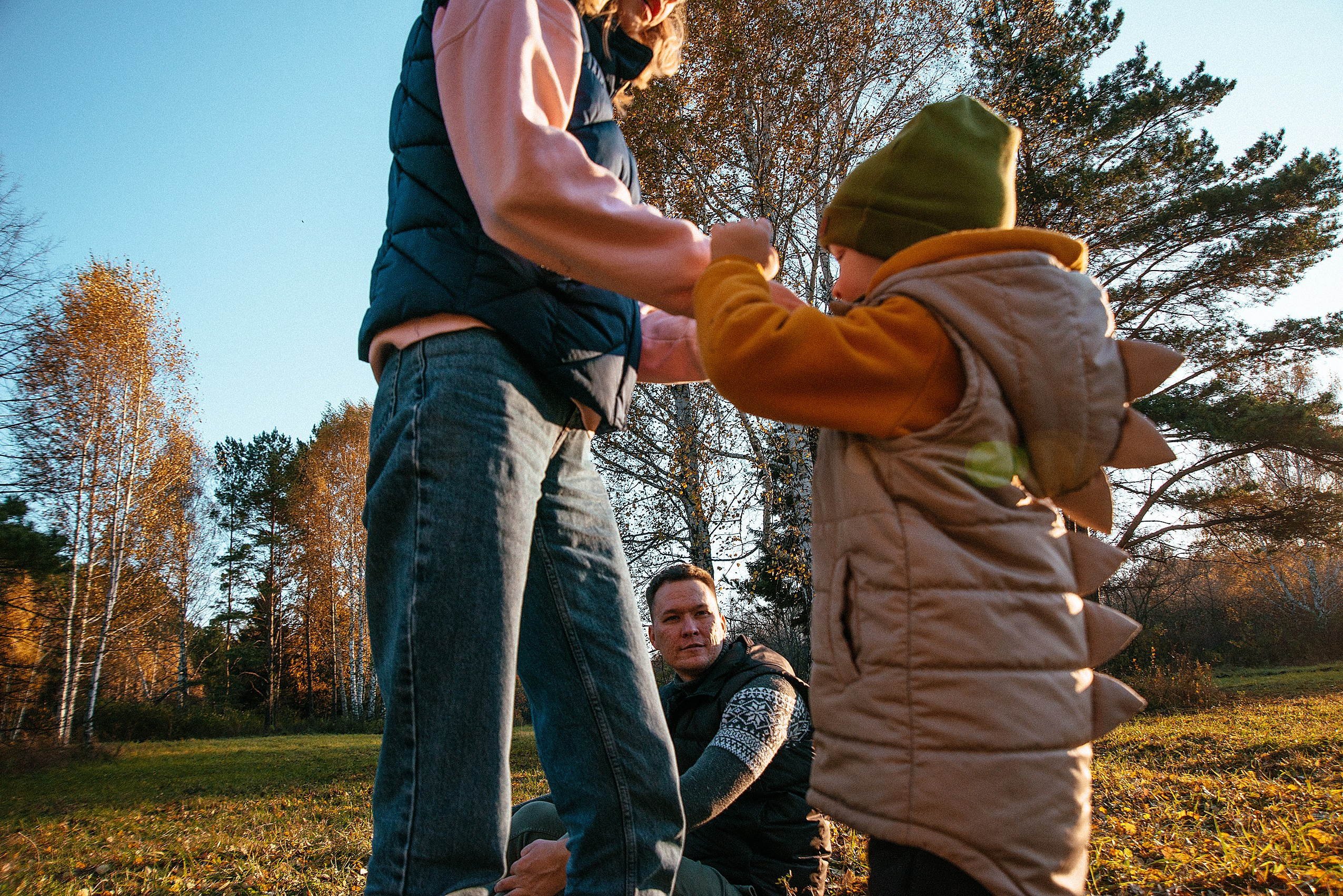 Семейная осенняя фотосессия в Краснообске. Семейный фотограф Дарья Едапина Новосибирск. Фотограф Дарья Едапина Новосибирск