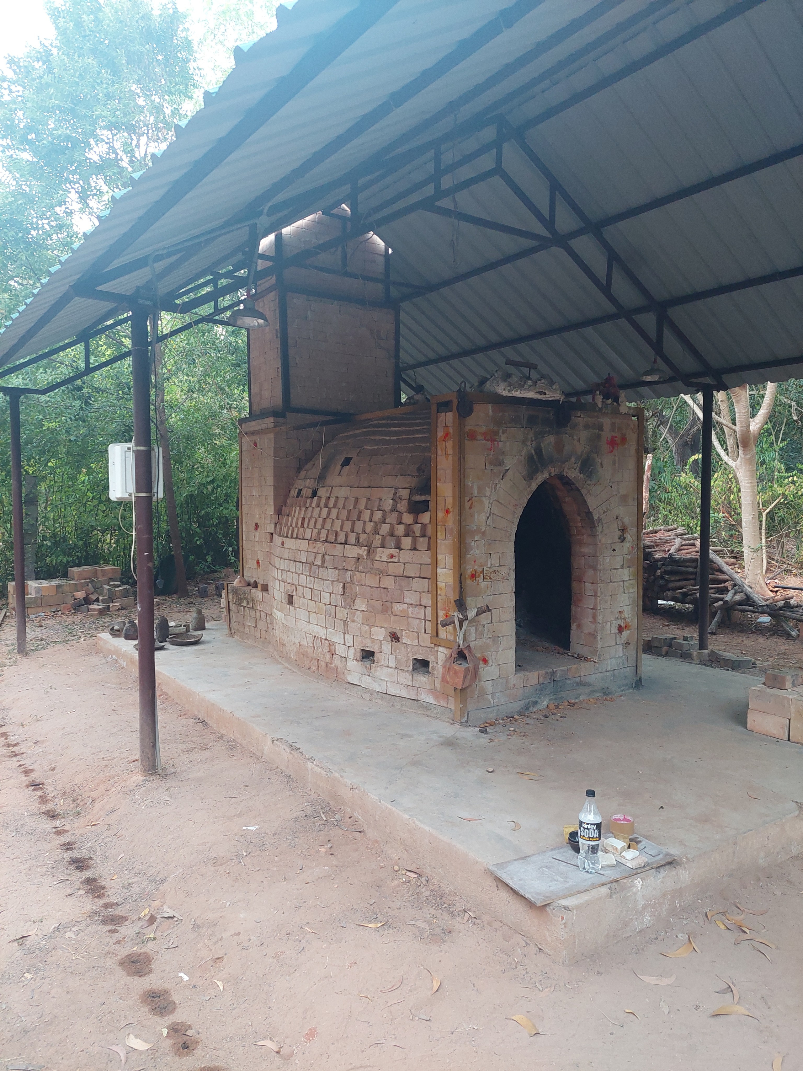 Дровяной обжиг в Индии — 2023. Керамика с историей. Елена Рогалёва