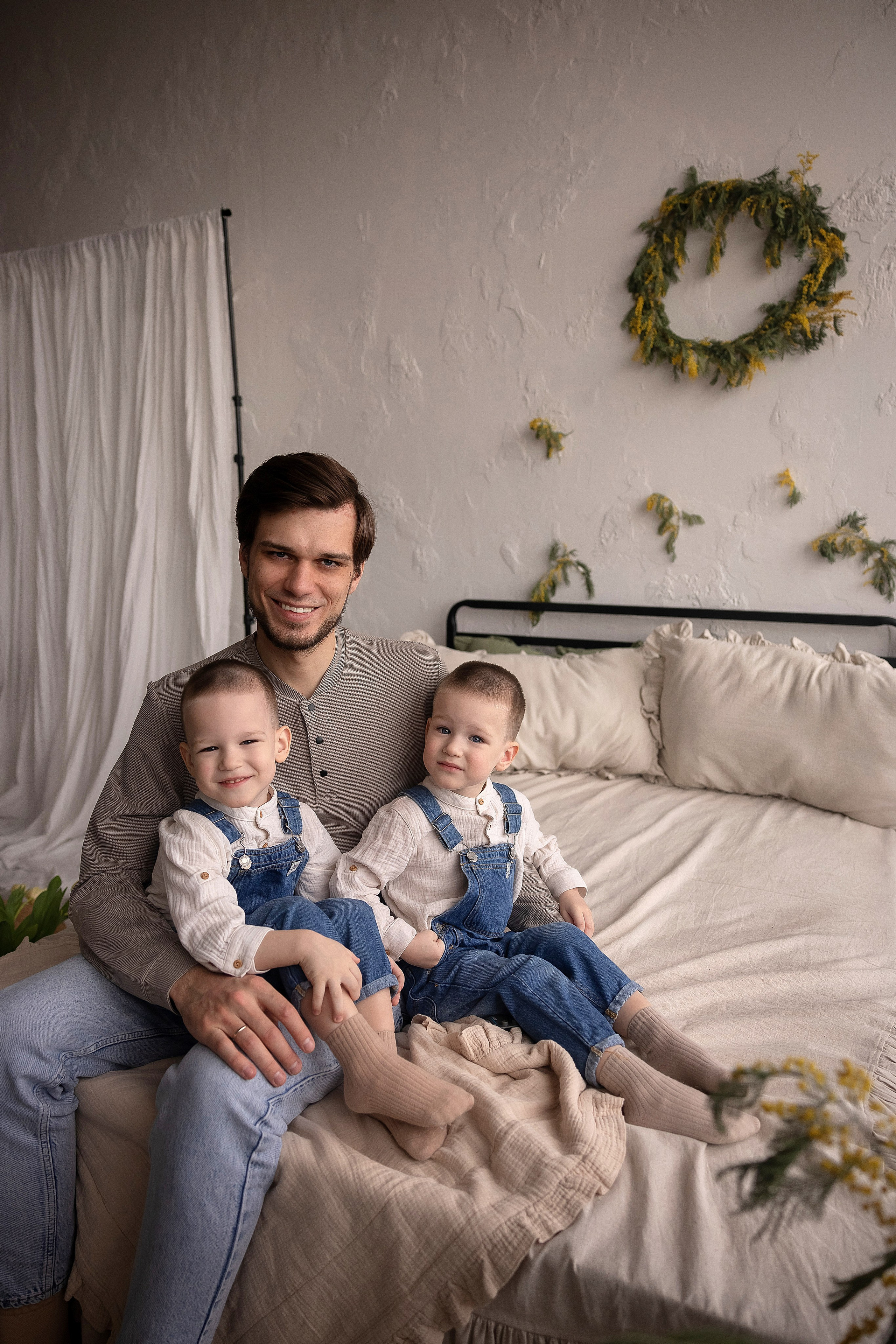 Андрюша и Саша 3 года. Фотограф на крещение и венчание