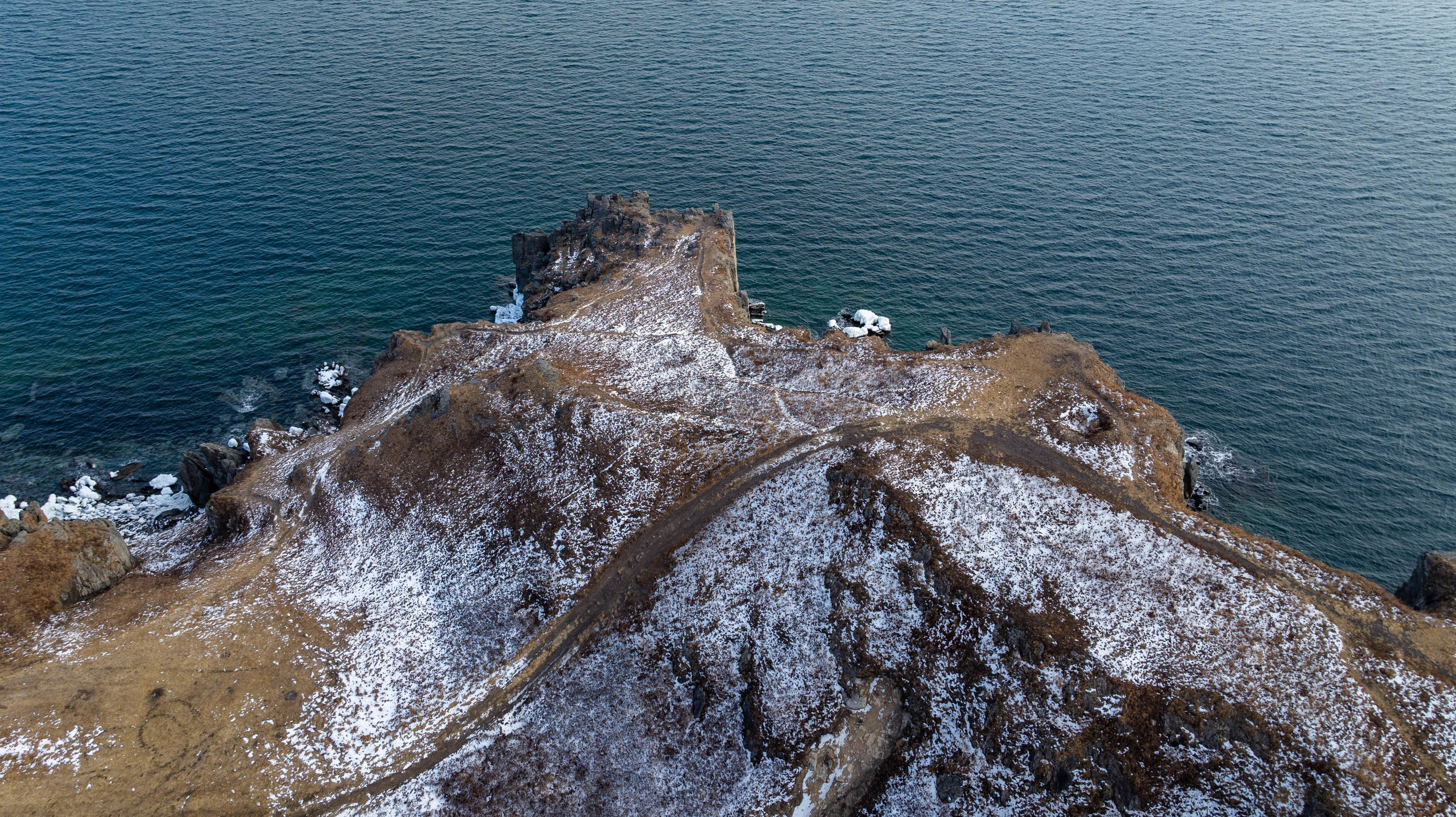 Мыс Брюса. Турист оптимист