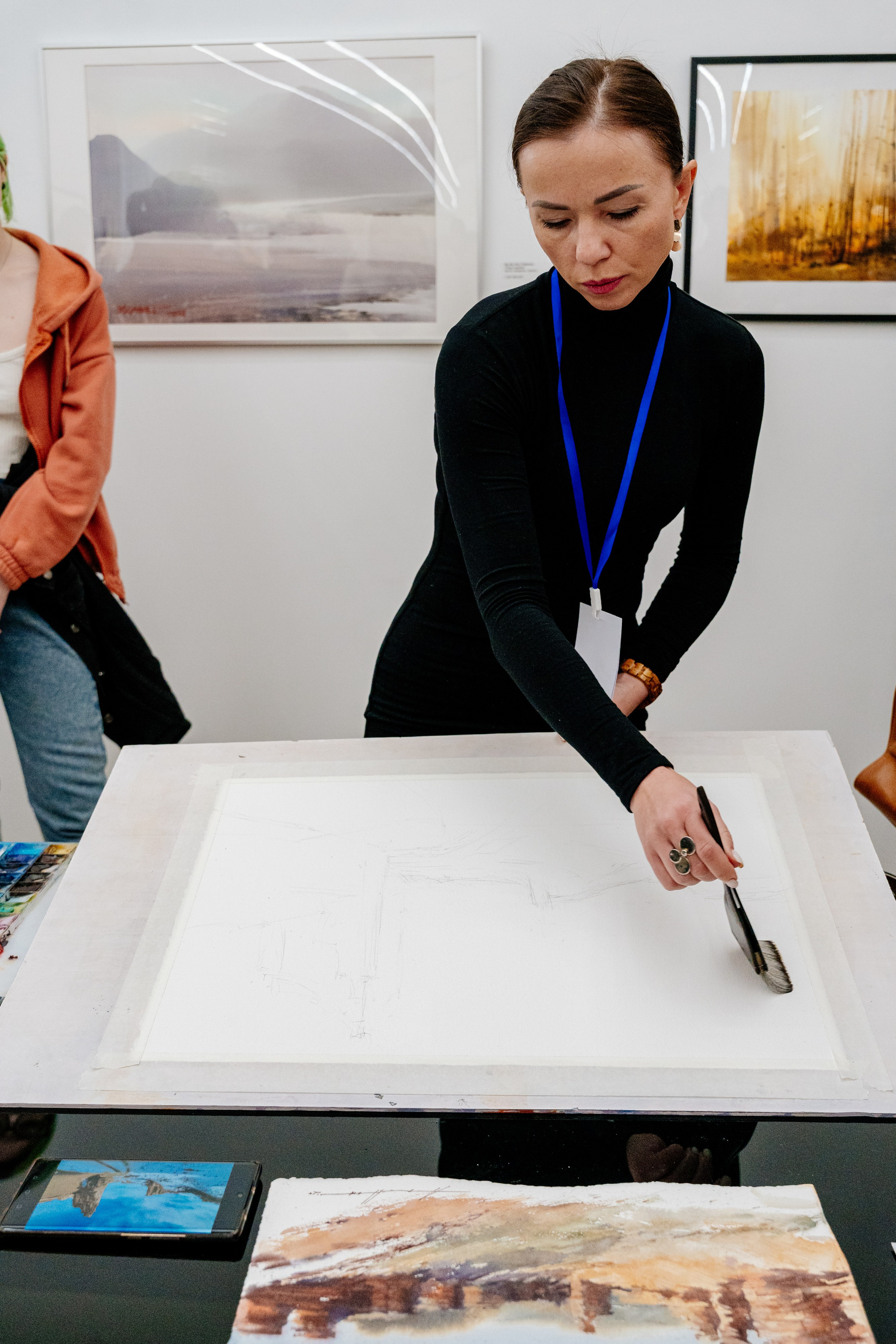 Фестиваль акварели «Течение времени». Репортажный фотограф в Астане — Диана Калтаева, портретный фотограф