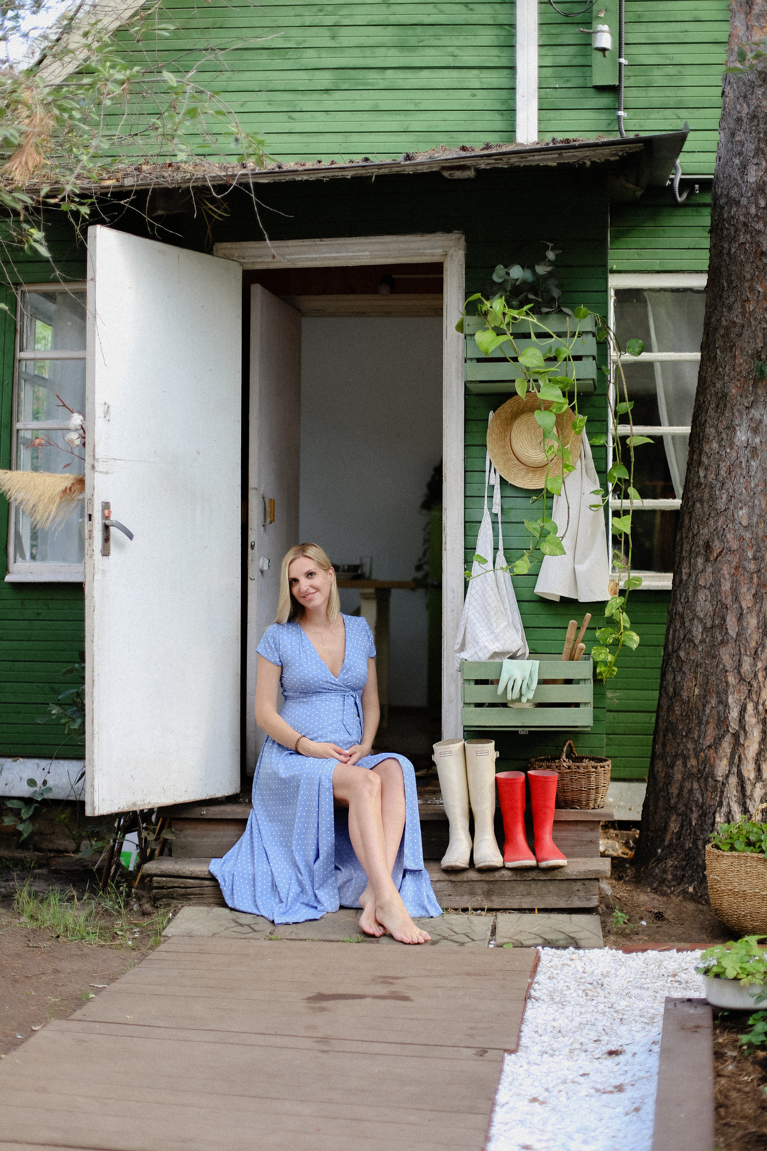 На дачке. Фотограф в Алматы и Москве Даша Пушкина