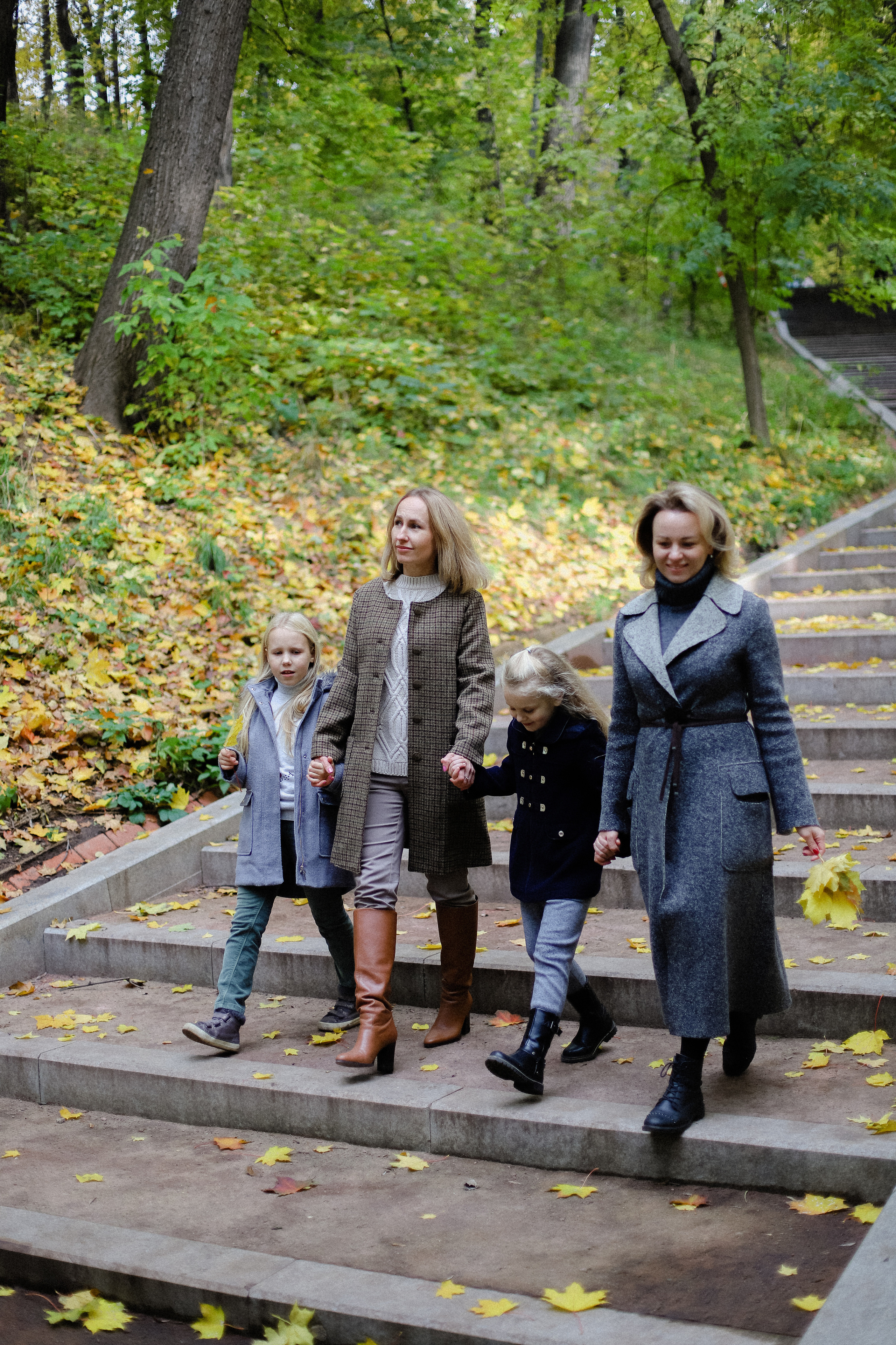 Осень в парке. Фотограф в Алматы и Москве Даша Пушкина