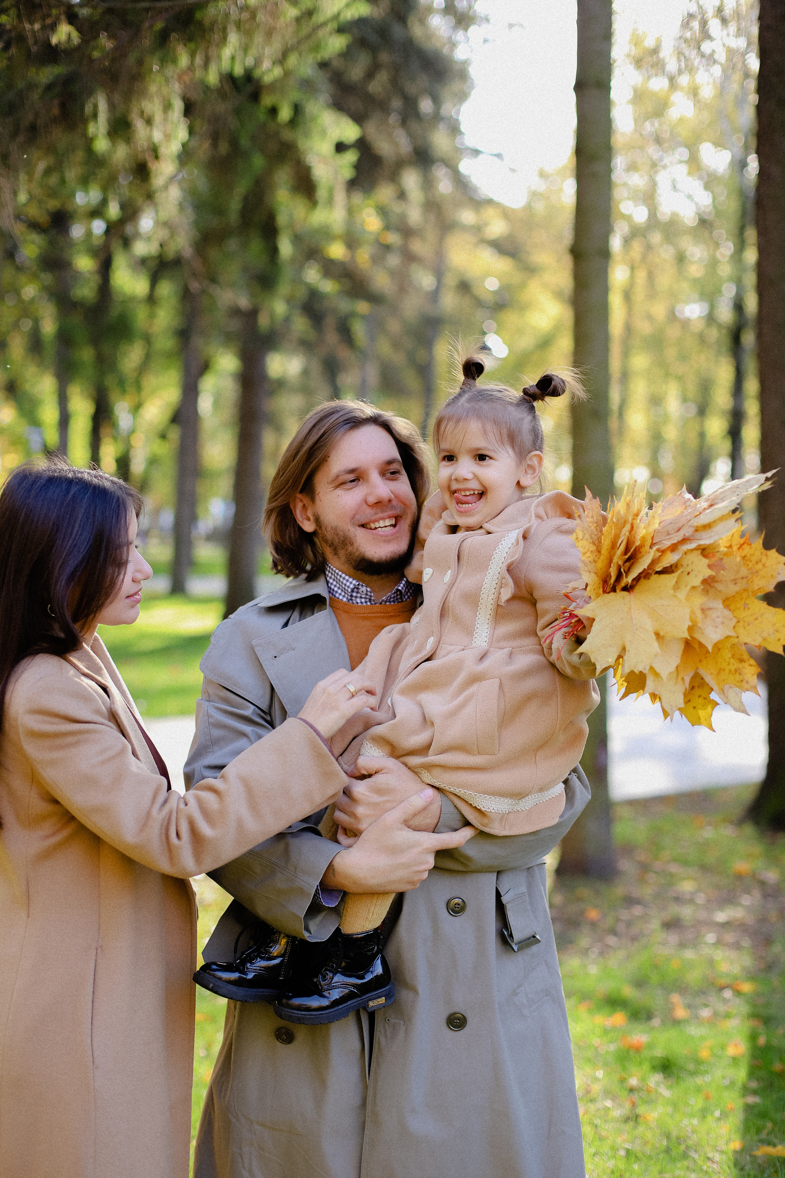 Осень в парке. Фотограф в Алматы и Москве Даша Пушкина